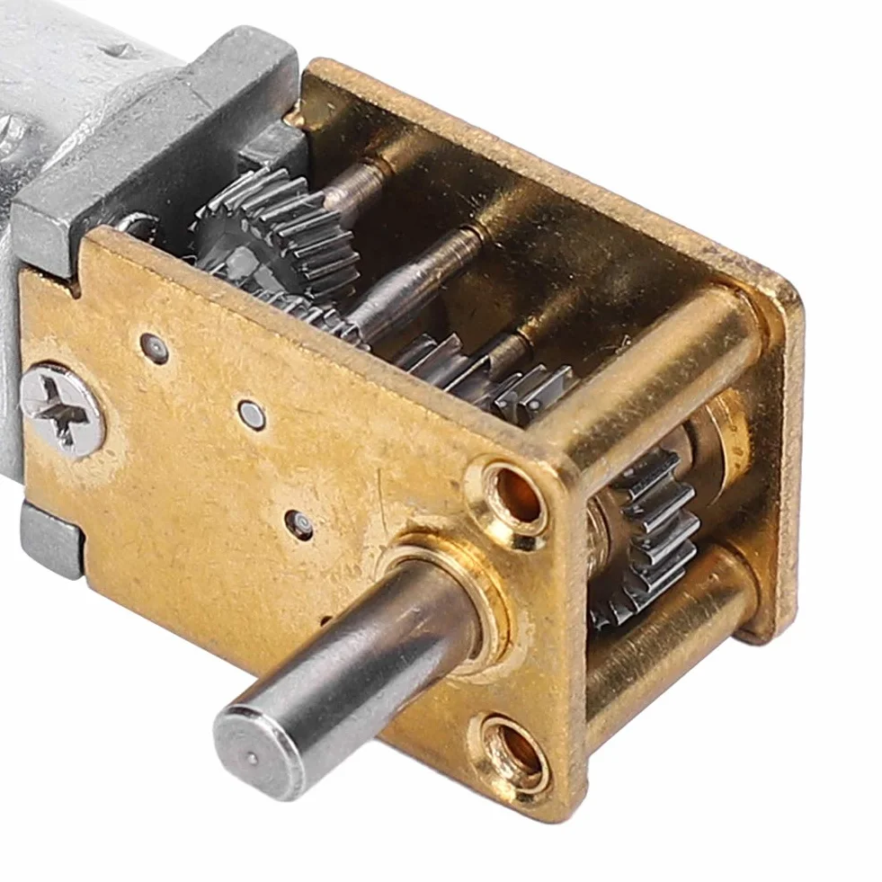 Szczotka DC 6 V mini silnik przekładniowy, mikroturbo przekładniowy przekładniowy ‑N20 silnik redukcyjny (DC6V 35RPM)
