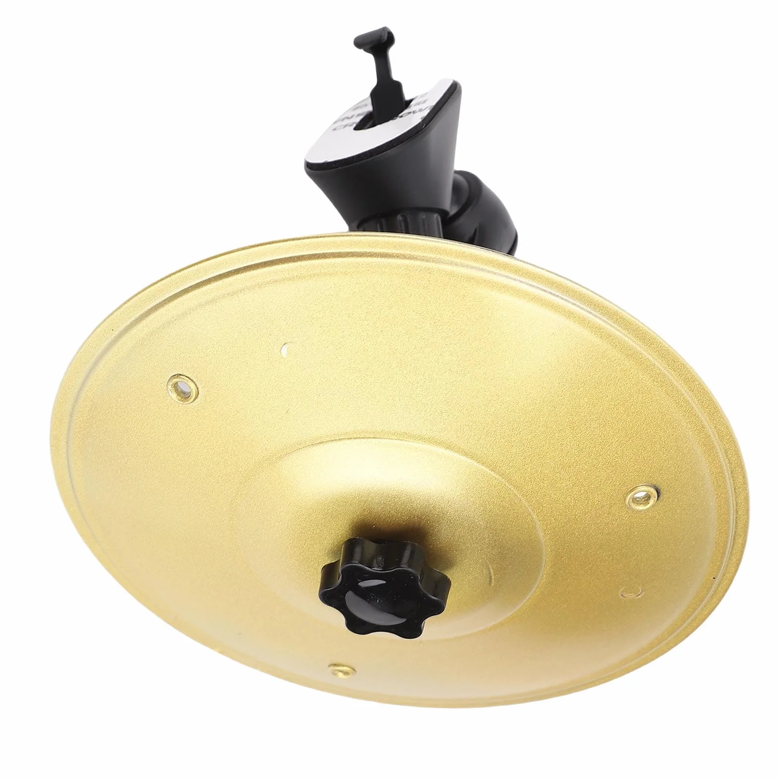 Compact Car Crash Cymbal Cymbal Wysokie objętość Talerza Bębna dla Zabawy w Rozrywce Pojazdu (GOLD)