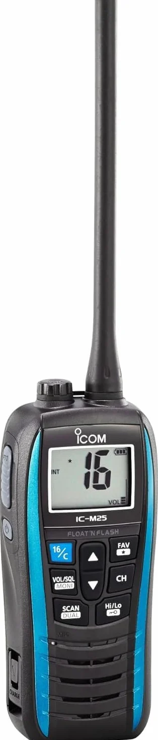 ICOM IC-M25EURO radio VHF (niebieskie)