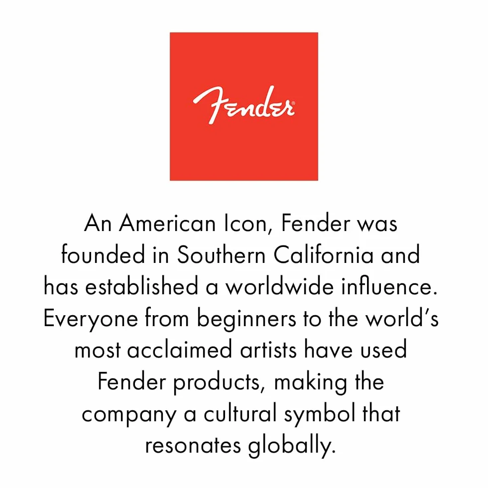 Fender Torba na gitarę akustyczną, wyściełane etui na gitarę z wygodnym dwuczęściowym uchwytem i ergonomicznymi paskami plecaka, czarna