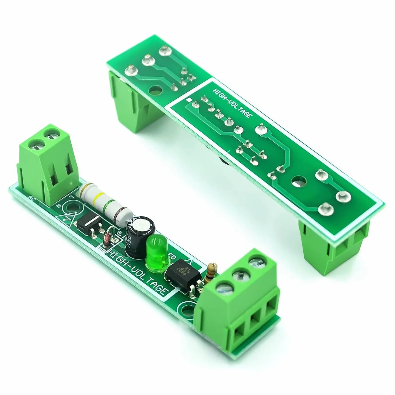 Moduł transoptora Hailege AC 220V (1 kanał) Optoptor AC Moduł wykrywania AC 3-5 V lub PLC 24 V Prąd poziomu dla PLC MCU