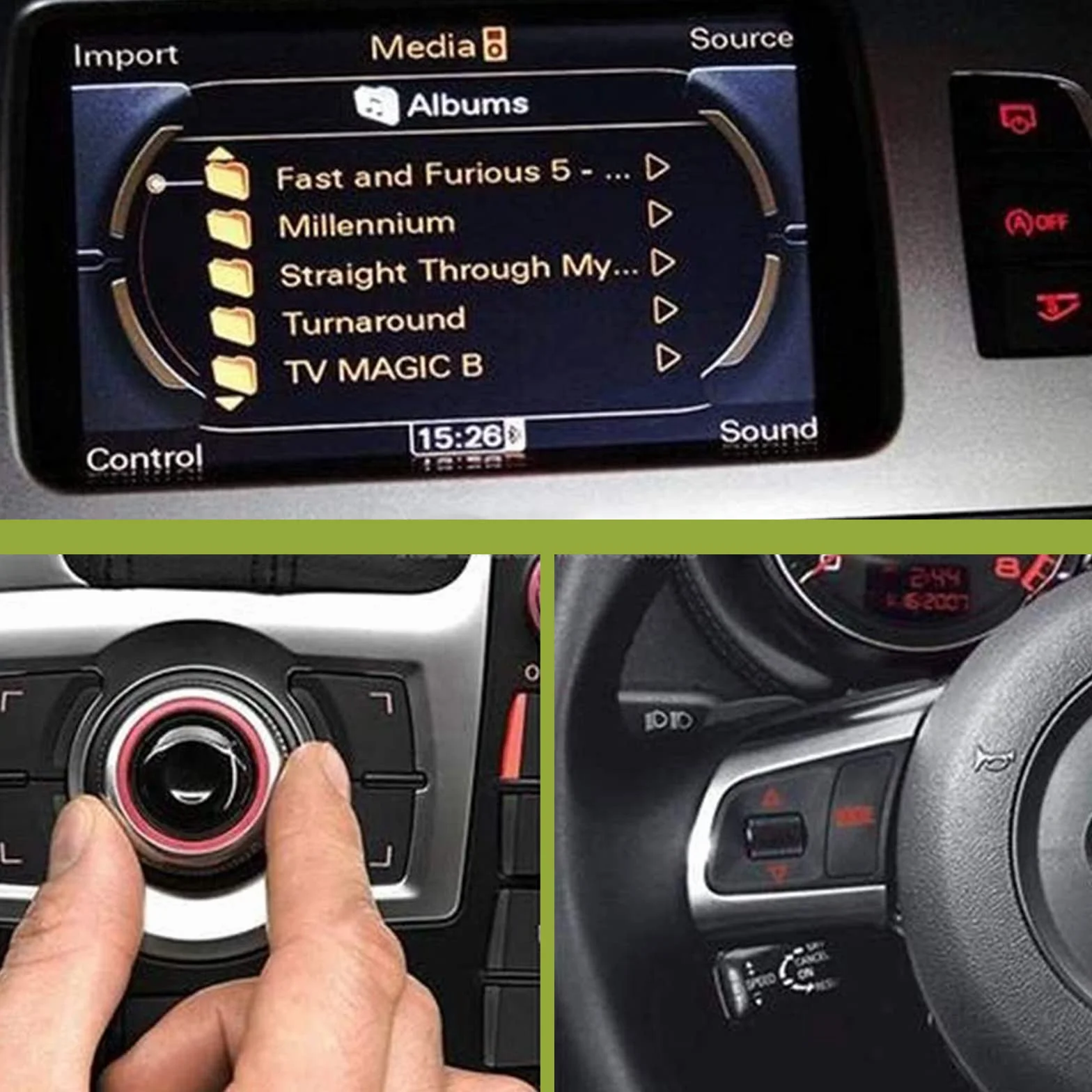 MESINURS Adapter Bluetooth MMI interfejs muzyczny odbiornik kompatybilny z Mercedes Benz z Comand NTG 2.5 3 klasa systemu W212 S212 klasa C W204 S204