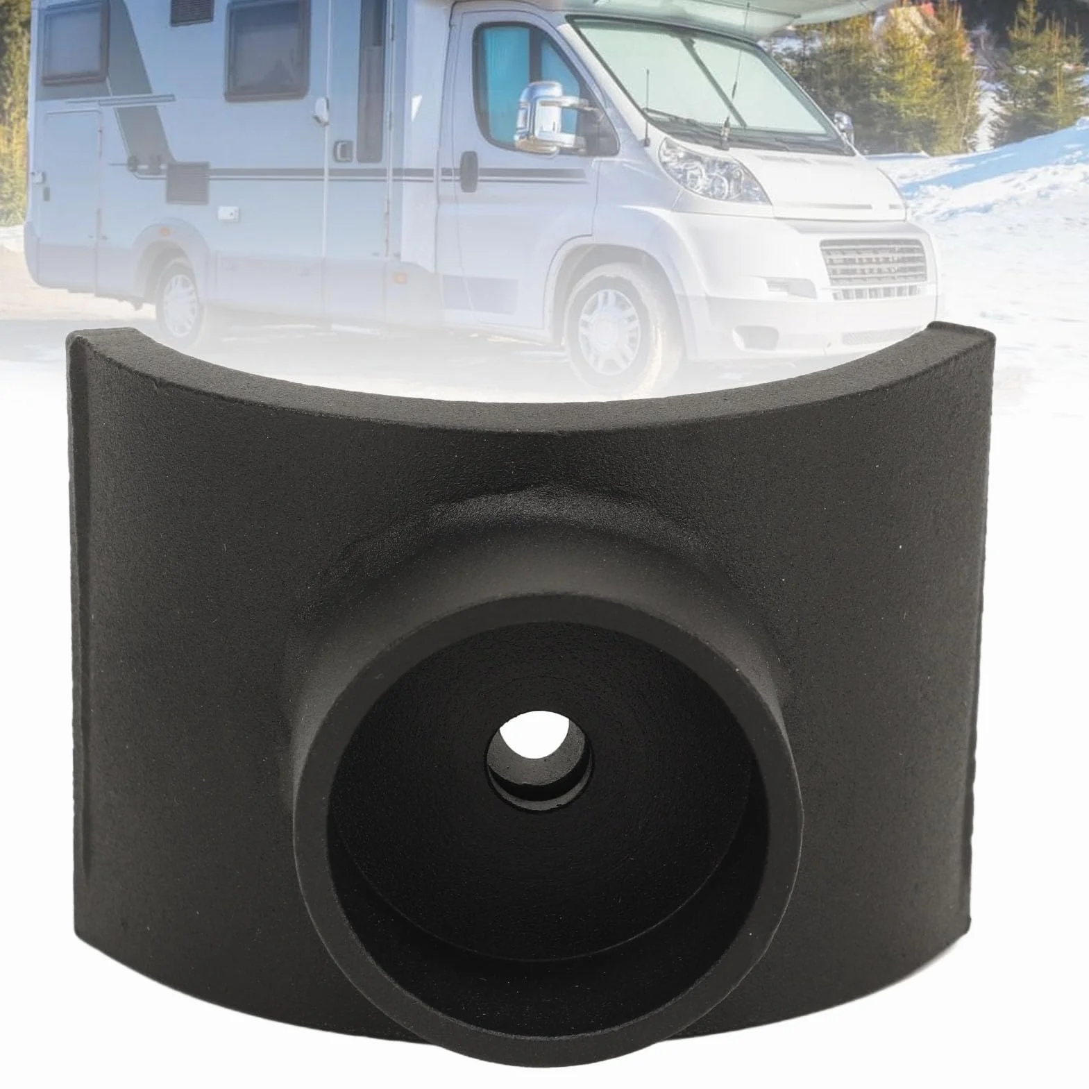 Siodło Podnoszące Adapter Osi Podnośnika, Podnośnik Butelkowy do 3-calowego Siodła Adaptera Osi Rurowej, Wytrzymałe żelazne Siodło Hydrauliczne do Podnoszenia dla Osi 60 70 80