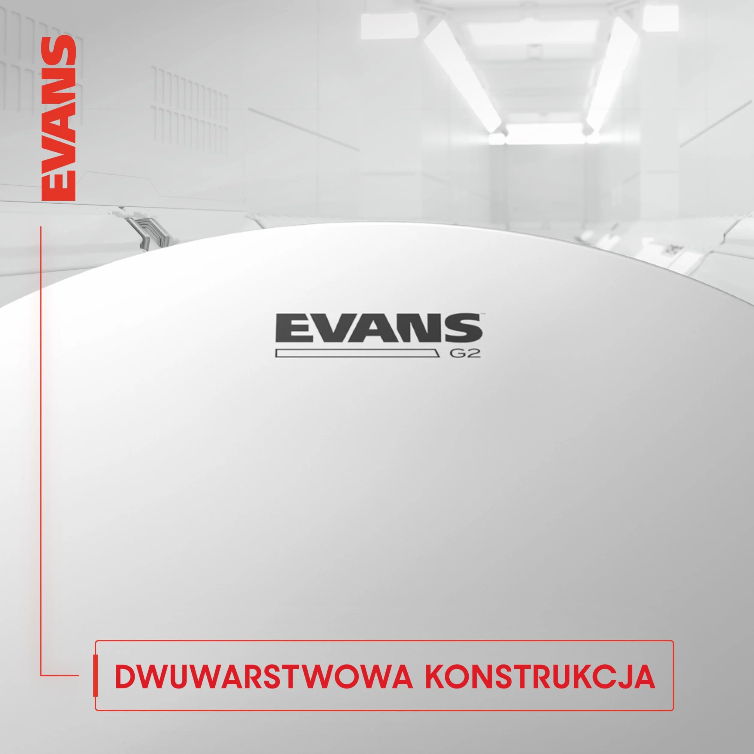 Evans G2 Coated 16", B16G2, Tom Batter - Głowica Tom