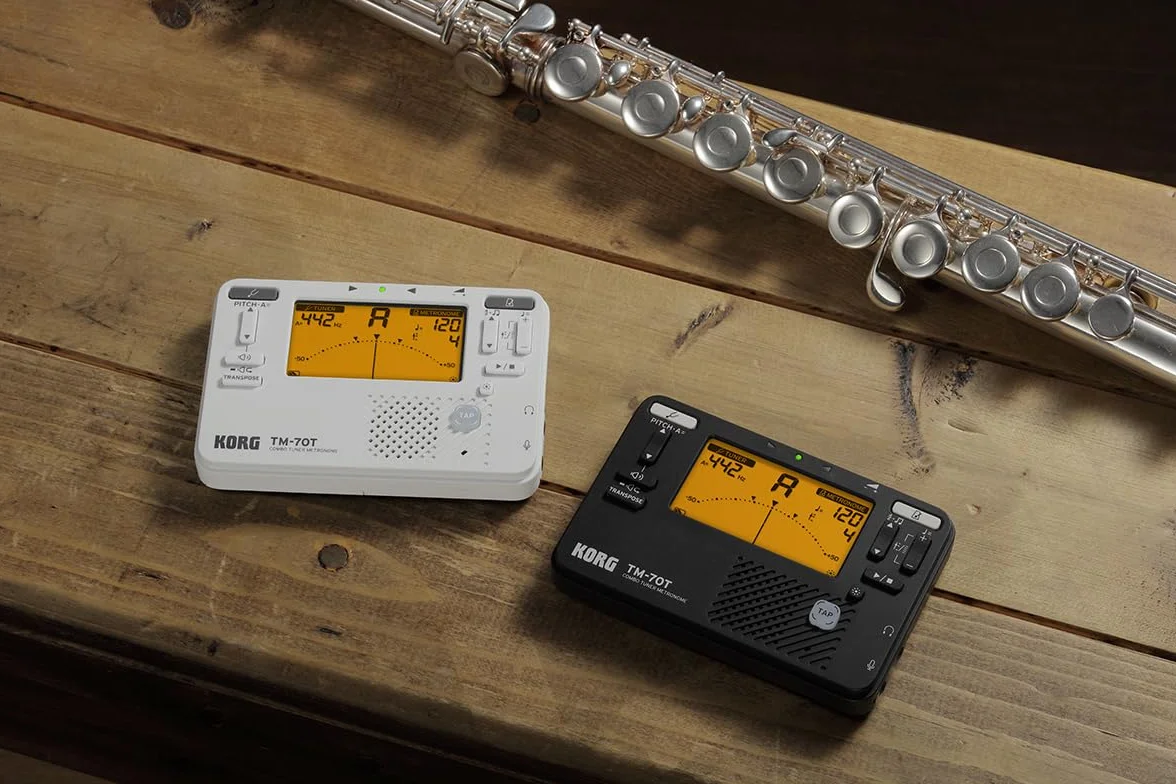 Korg TM70 – Kieszonkowy Metronomu i Tuner Chromatycznego – Czarny