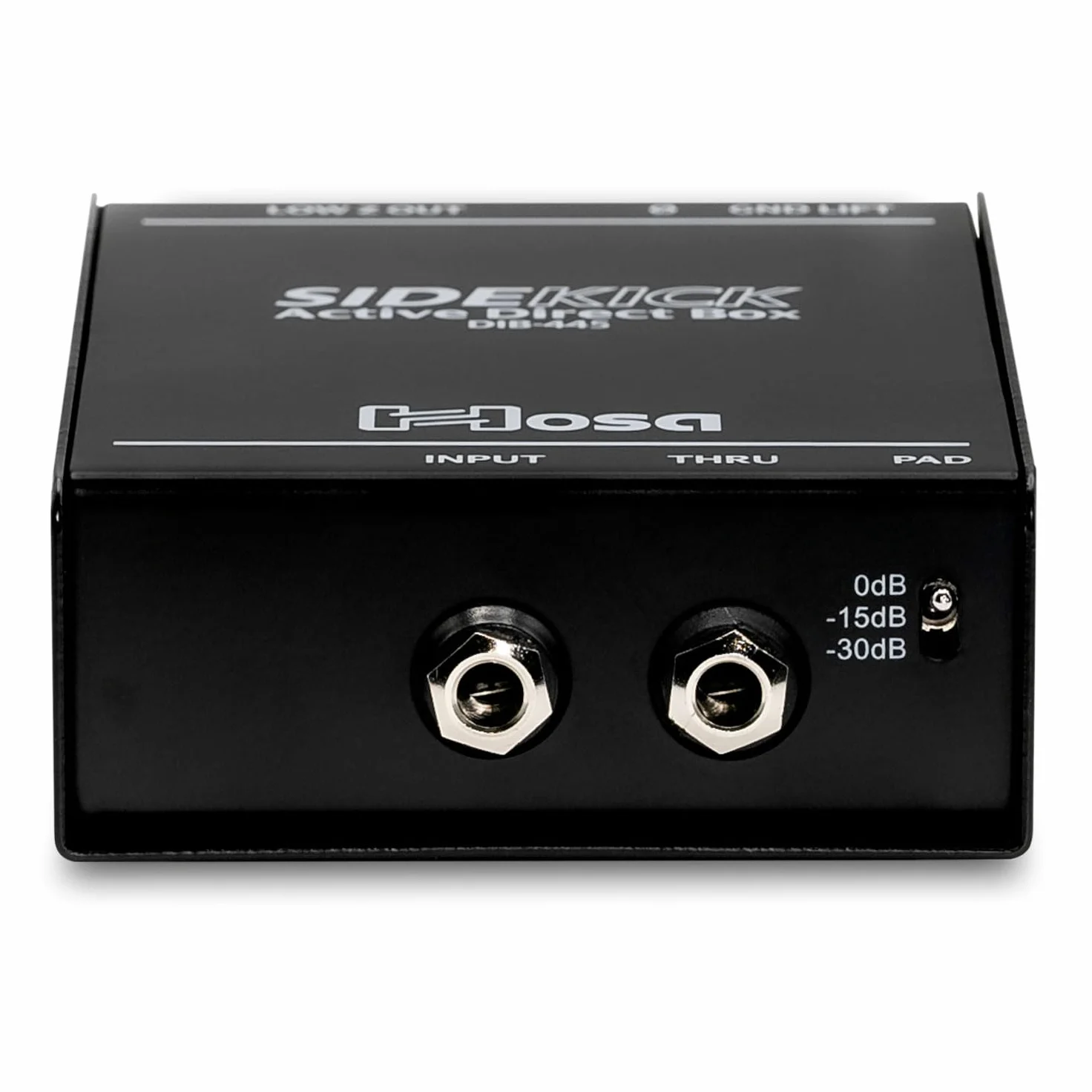 Hosa DIB-445 Sidekick aktywny DI-Box z keepdrum kabel XLR