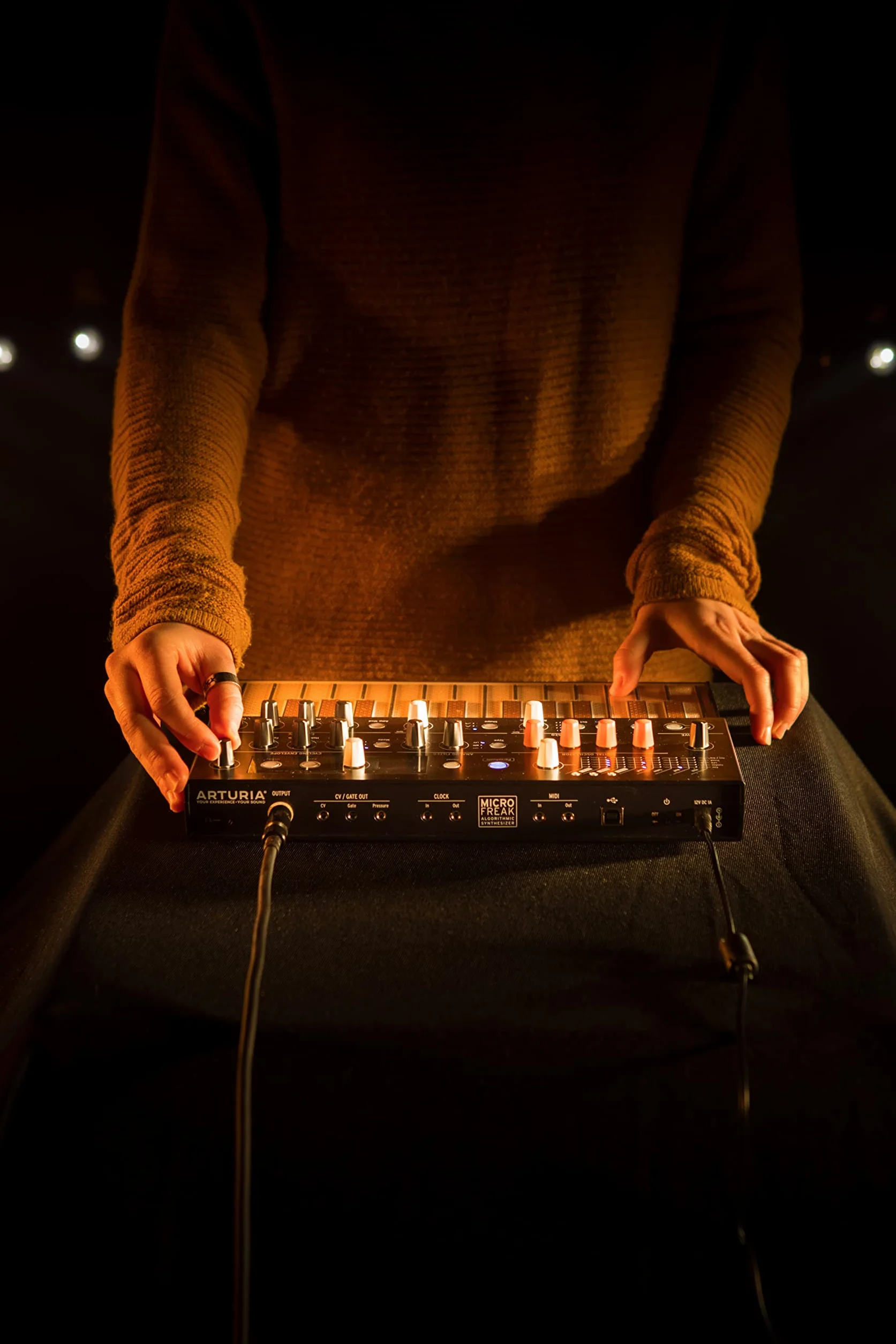 Arturia Microfreak Syntezator Niebieski 25 klawiszy