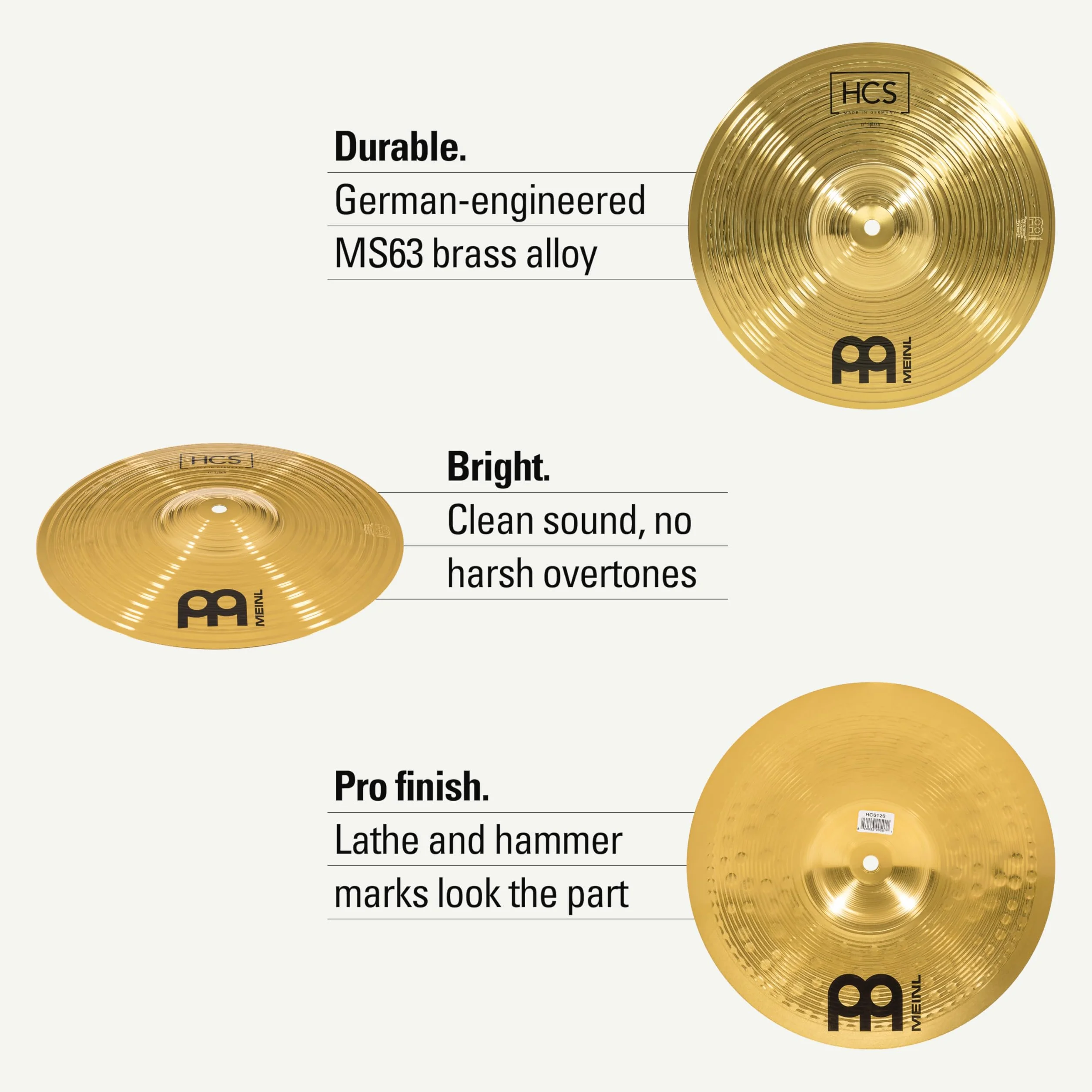 Meinl HCS Splash 12", HCS12S - Talerz splash
