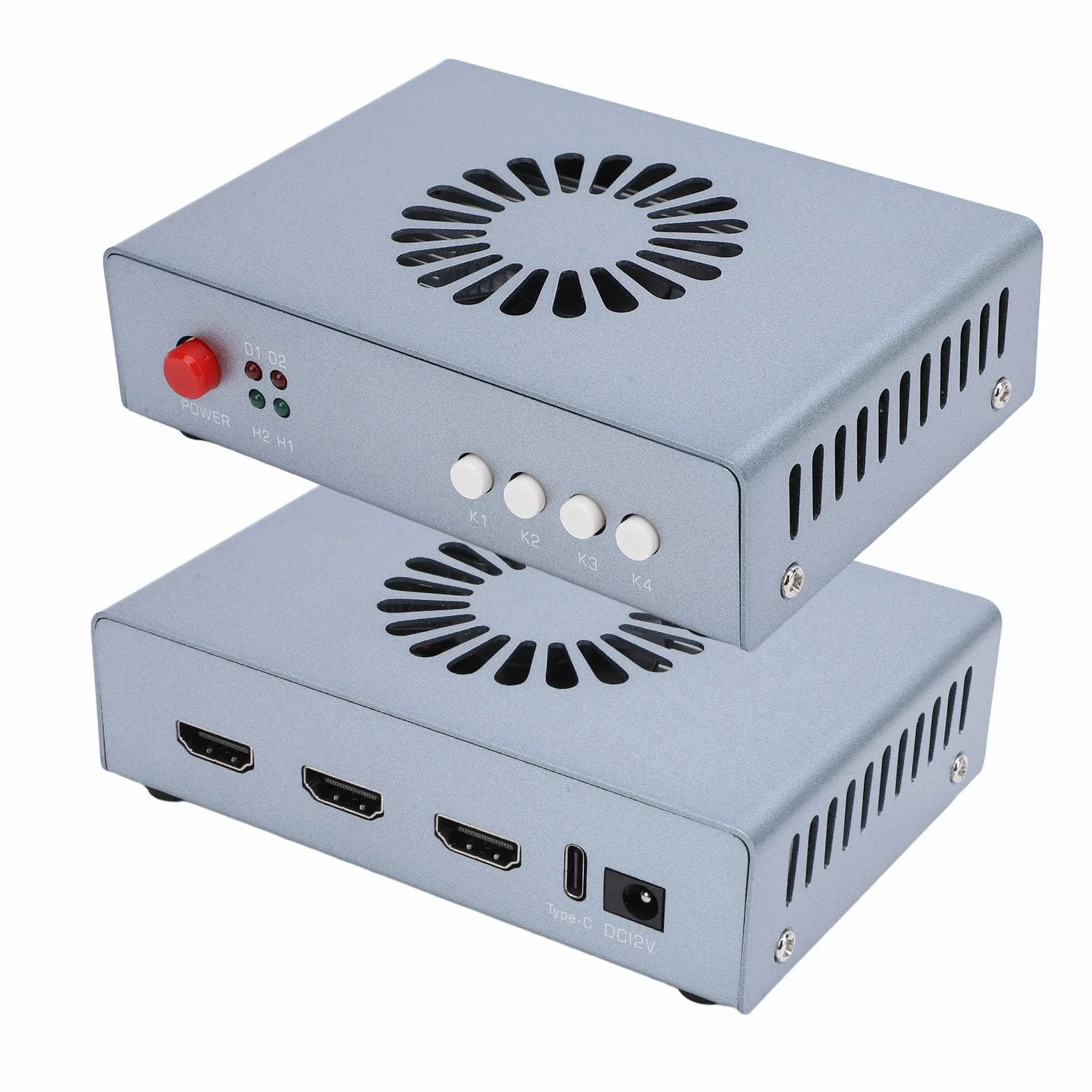 DMA Fusor kombinator HD multimedialny interfejs syntezator fuser combiner Display Fuser Display Fuser Overlay 2K 144Hz DMA Hardware Adaptive (wtyczka EU)