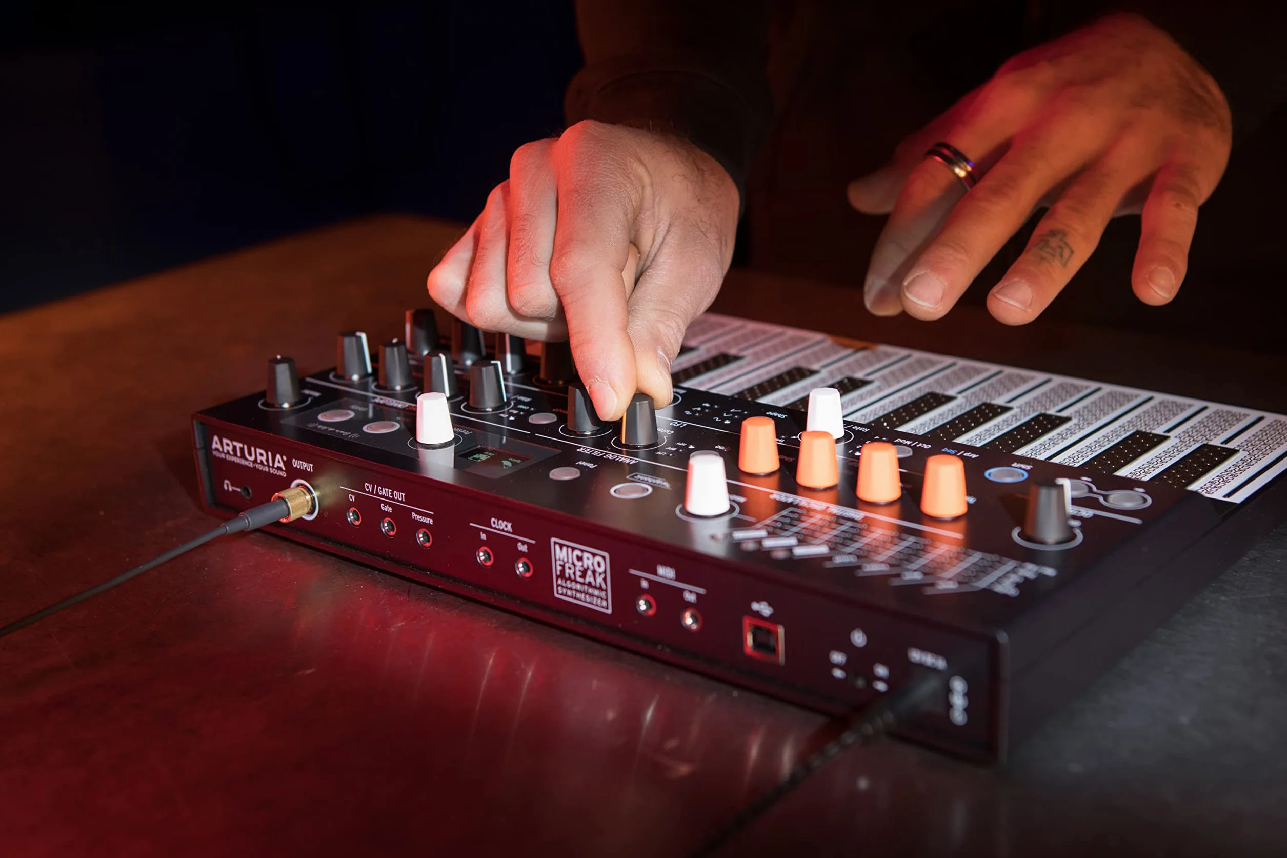 Arturia Microfreak Syntezator Niebieski 25 klawiszy
