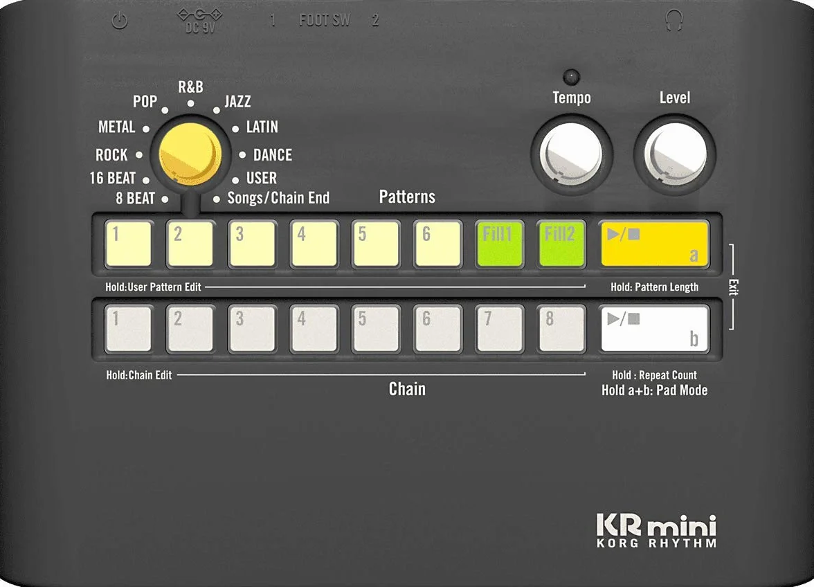 KORG Kr Mini Rhythm Machine
