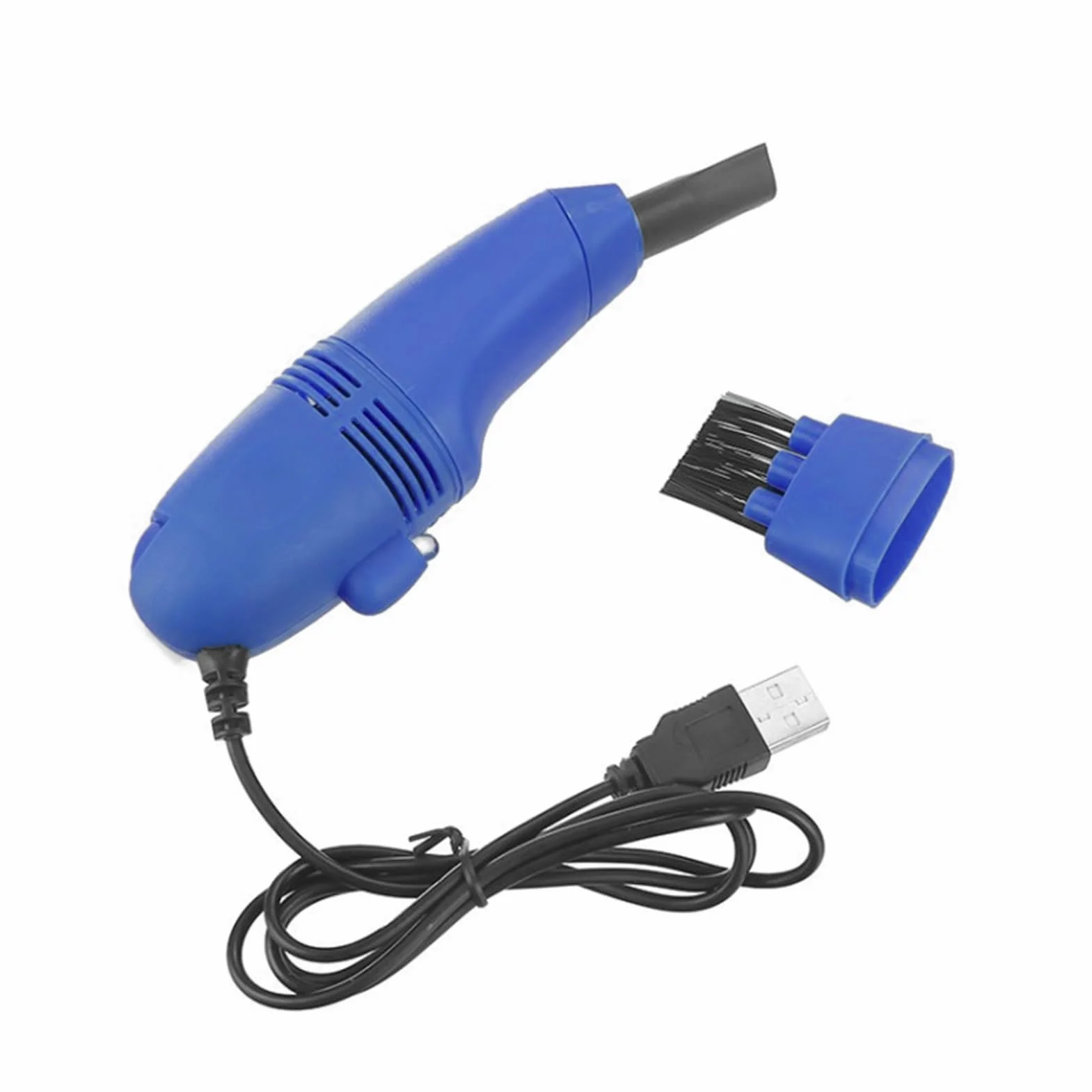 Generic Przenośny Odkurzacz USB Mini z klawiaturą Łatwa Obsługa, Skuteczny dla Dorosłych i Dzieci (BLUE #14)