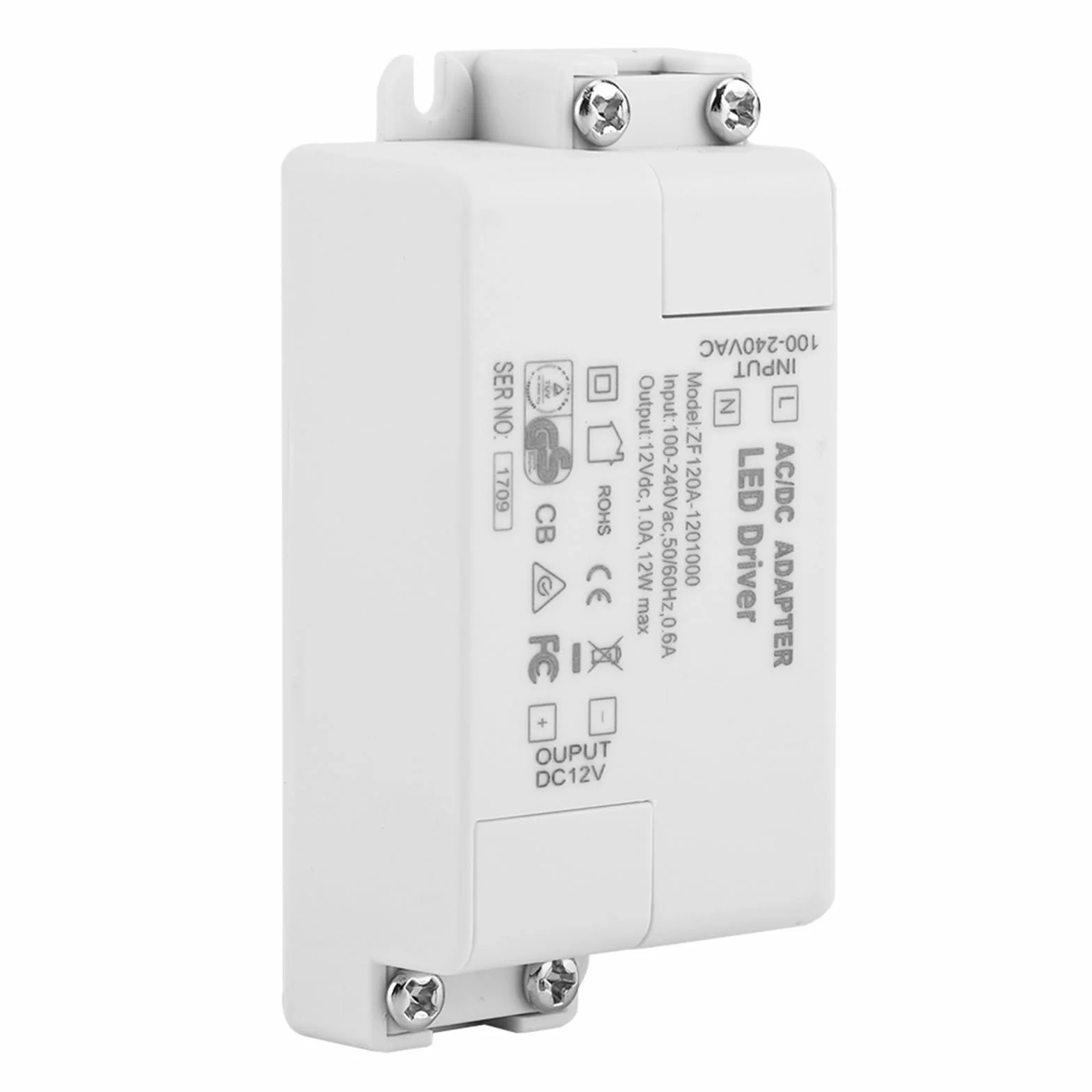 12W/24 W Opcjonalny Transformator Zasilacz Sterownika AC 100-240 V do DC 12V Elektryczny Kierowca LED Zasilnik LED, Kierowca LED, do LED Paspe Lights Użycie Domu (12W)