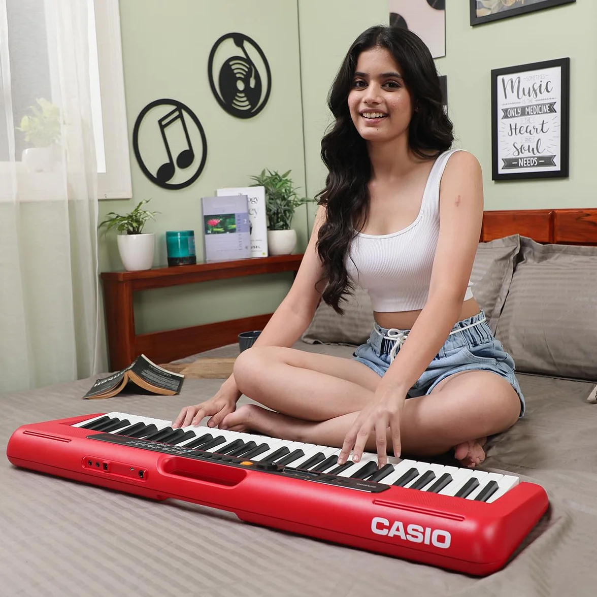 Casio CT-S200 Casiotone (Red) - Keyboard