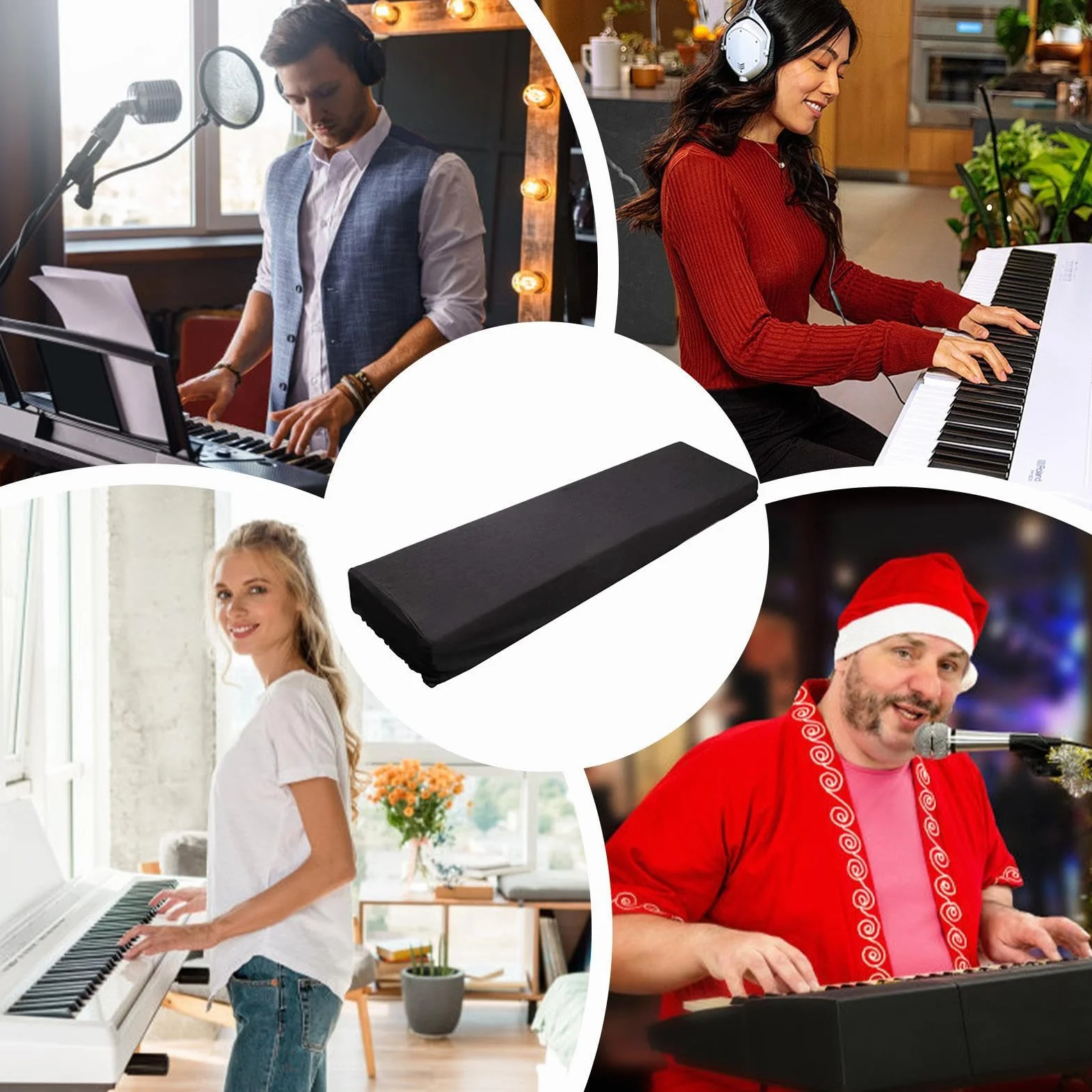 Keyboard Cover, Anti-Static Digital Piano Dust Cover, Waterproof & Dustproof Protector, Convenient And Easy To Use Electronic Organ For Music Lovers And Performers