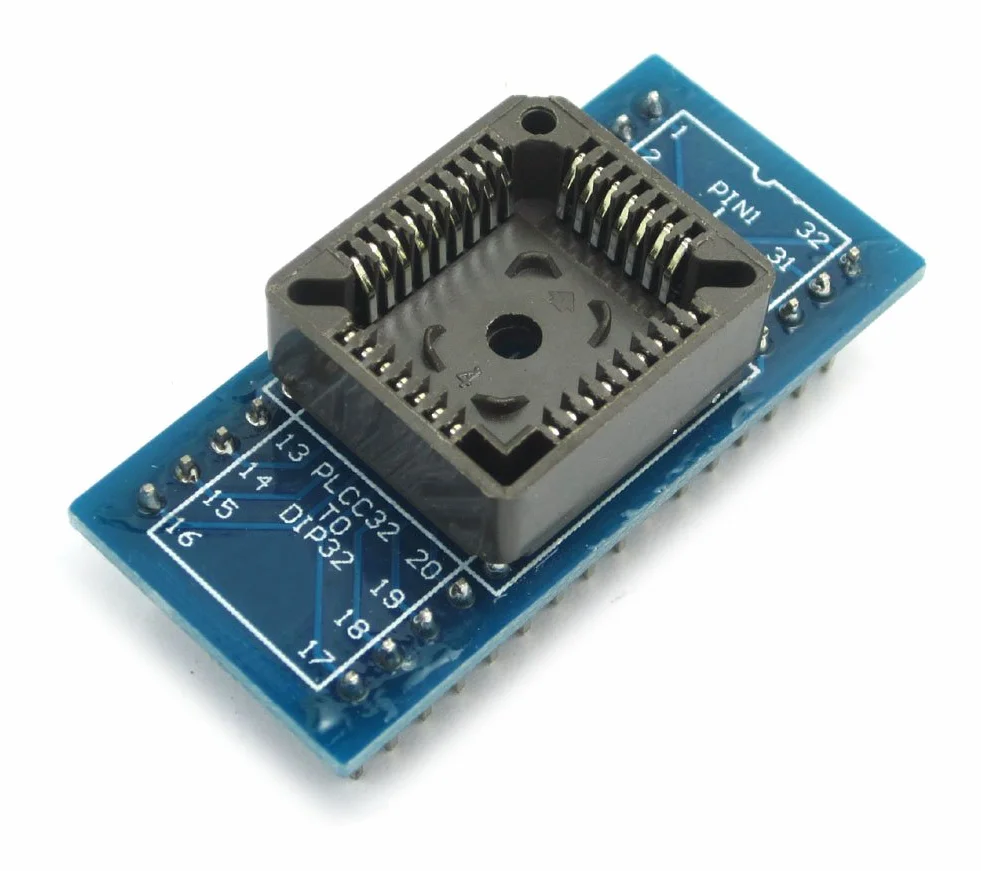 DollaTek Gniazdo adaptera programatora PLCC32 do DIP32 EZ