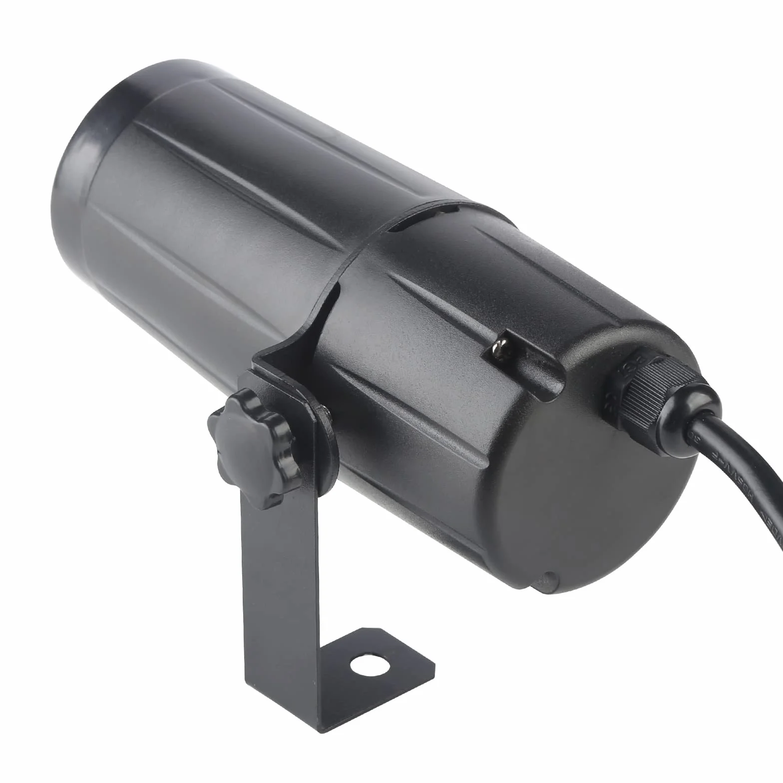Efekt świetlny LED Pinspot 3W DJ, projektor z białą końcówką, mini wiązka światła, lampa imprezowa, klub, bar, scena, latające talerze wiszące na lampkach scenicznych DJ-ów