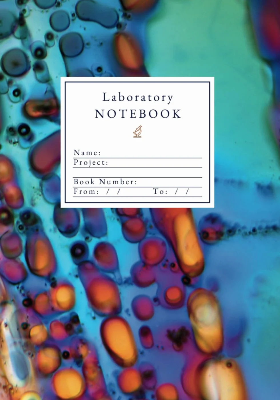 Laboratory Notebook: STEM Press, Chemistry / Biology / Science Research and Student, Official Format, Grid paper, 7"x10", Crystalized ice
