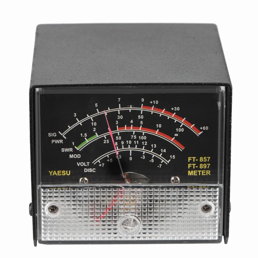 Tangxi Zewnętrzne urządzenia pomiarowe S-meter, automatyczna regulacja poziomu napięcia SWR Power Receive Display Meter do Yaesu FT-857/FT-897