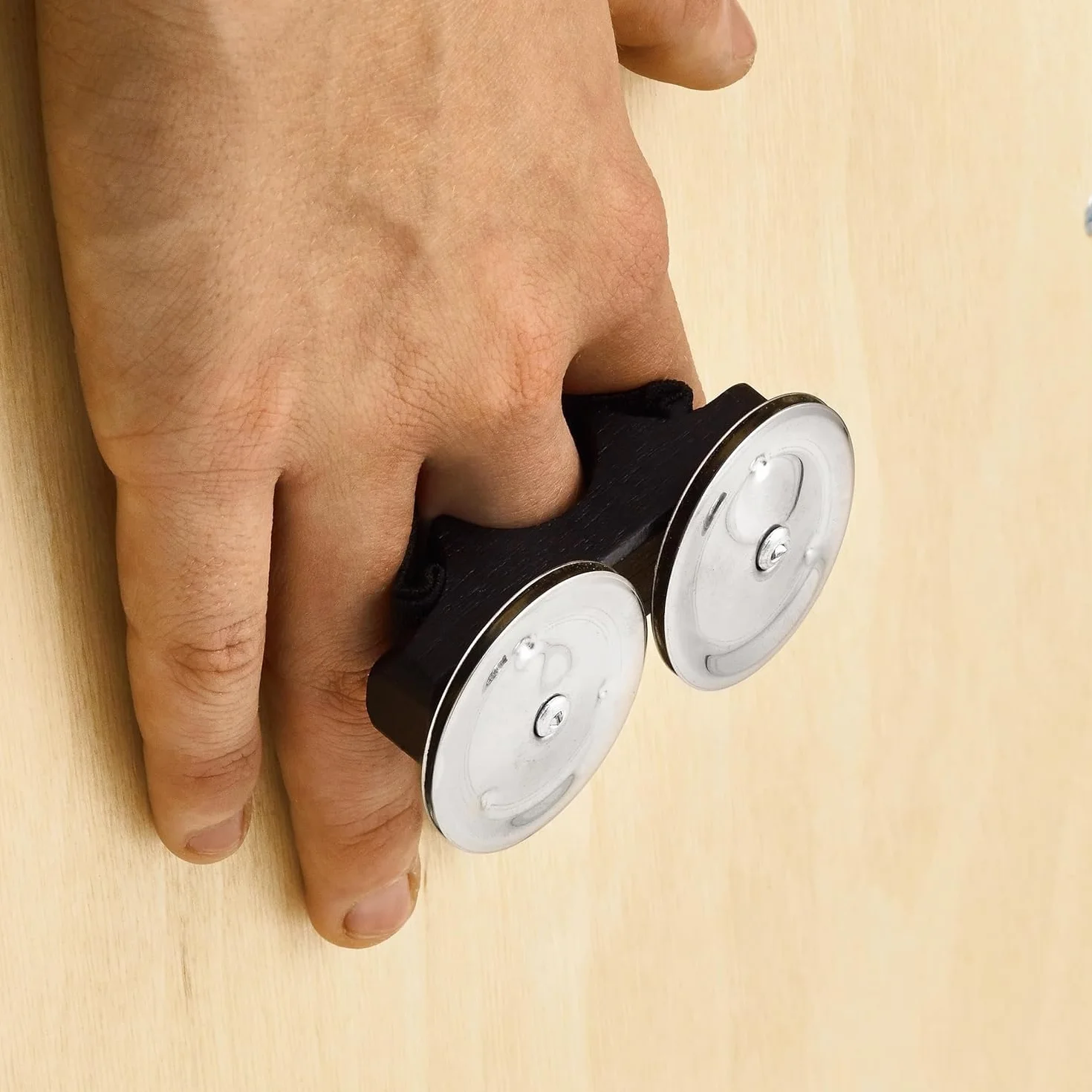 Meinl Finger Jingles FJS1S-BK, Steel - Dzwoneczek