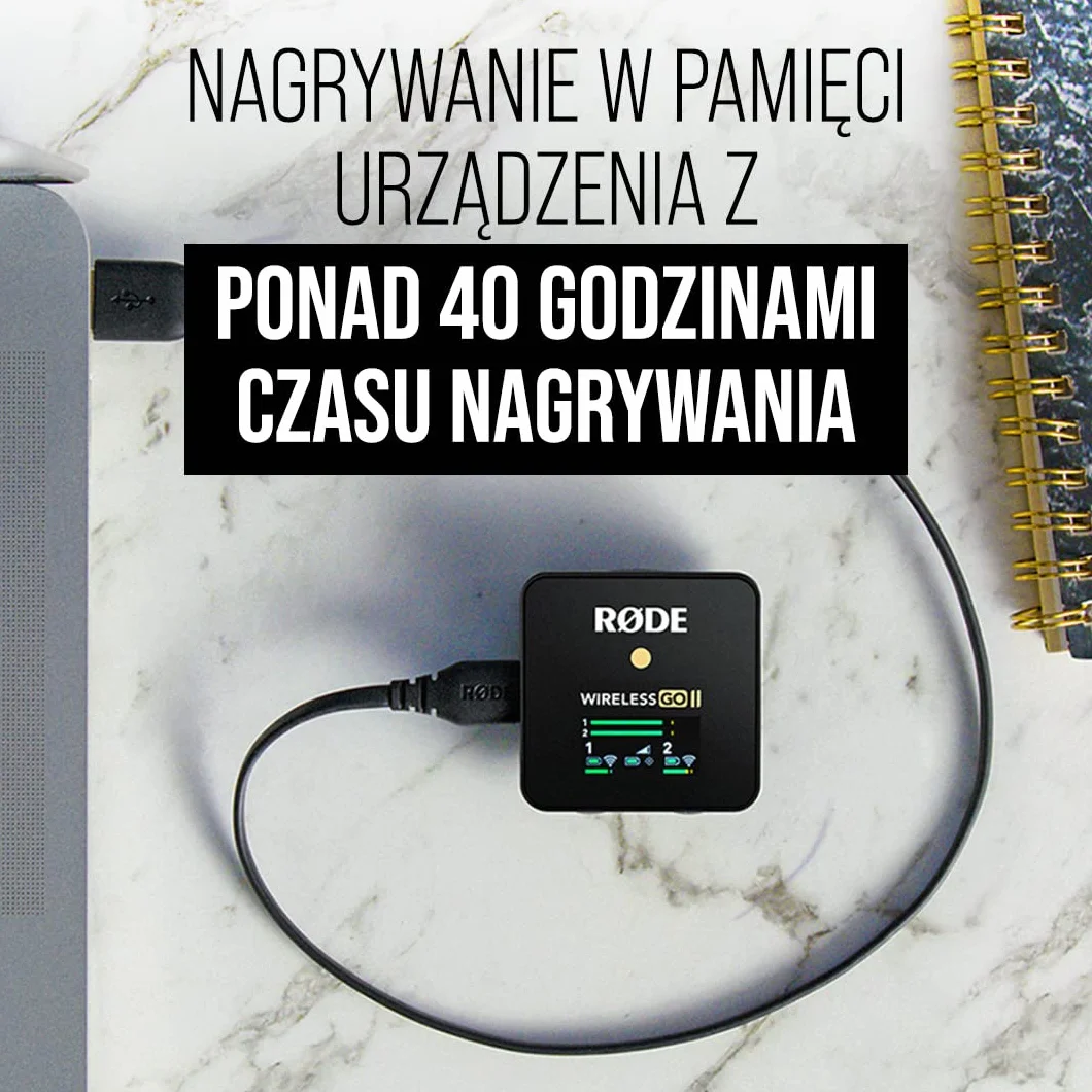RØDE Wigo Ii Dual System Mikrofonowy, Czarny, 1 Zestaw