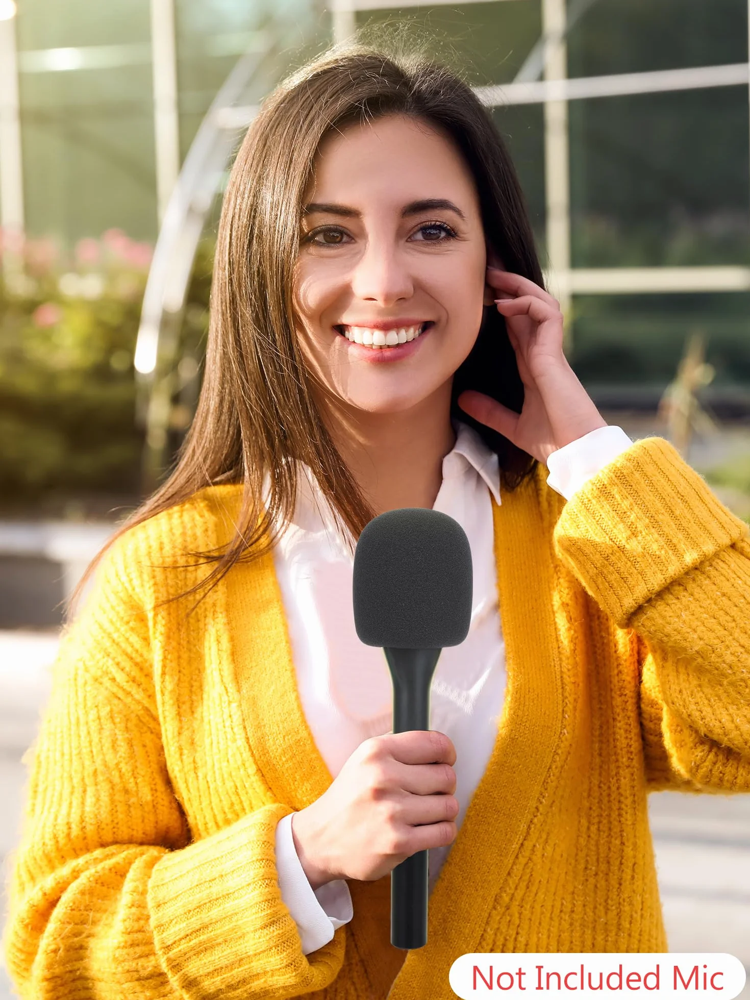YOUSHARES 2 Szt. Bezprzewodowy Adapter Mikrofonowy Kompatybilny z DJI Mic, Mic 2, Rode Wireless GO II