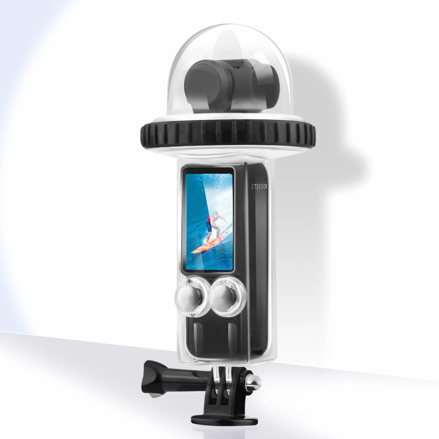40m (131 Stóp) Osmo Pocket 3 Podwodna Obudowa Do Nurkowania Obudowa Ochronna zgodny dla DJI Osmo Pocket 3 Wodoodporne Akcesoria