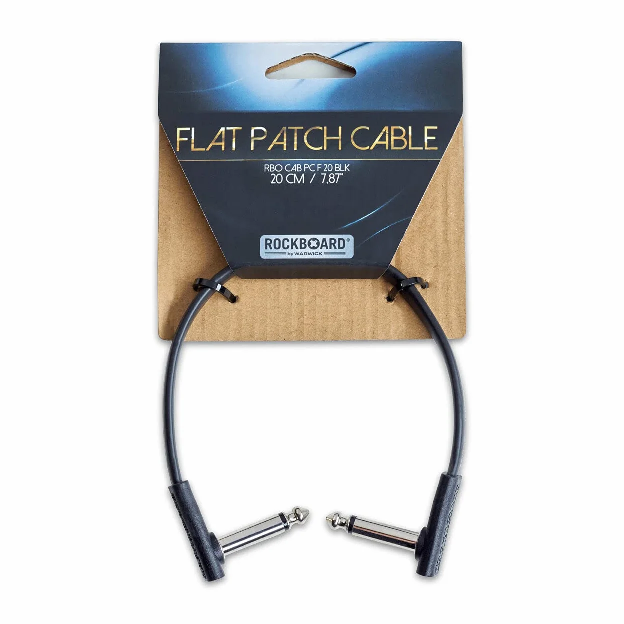 RockBoard Płaski kabel Patch - 20 cm / 7 7/8"