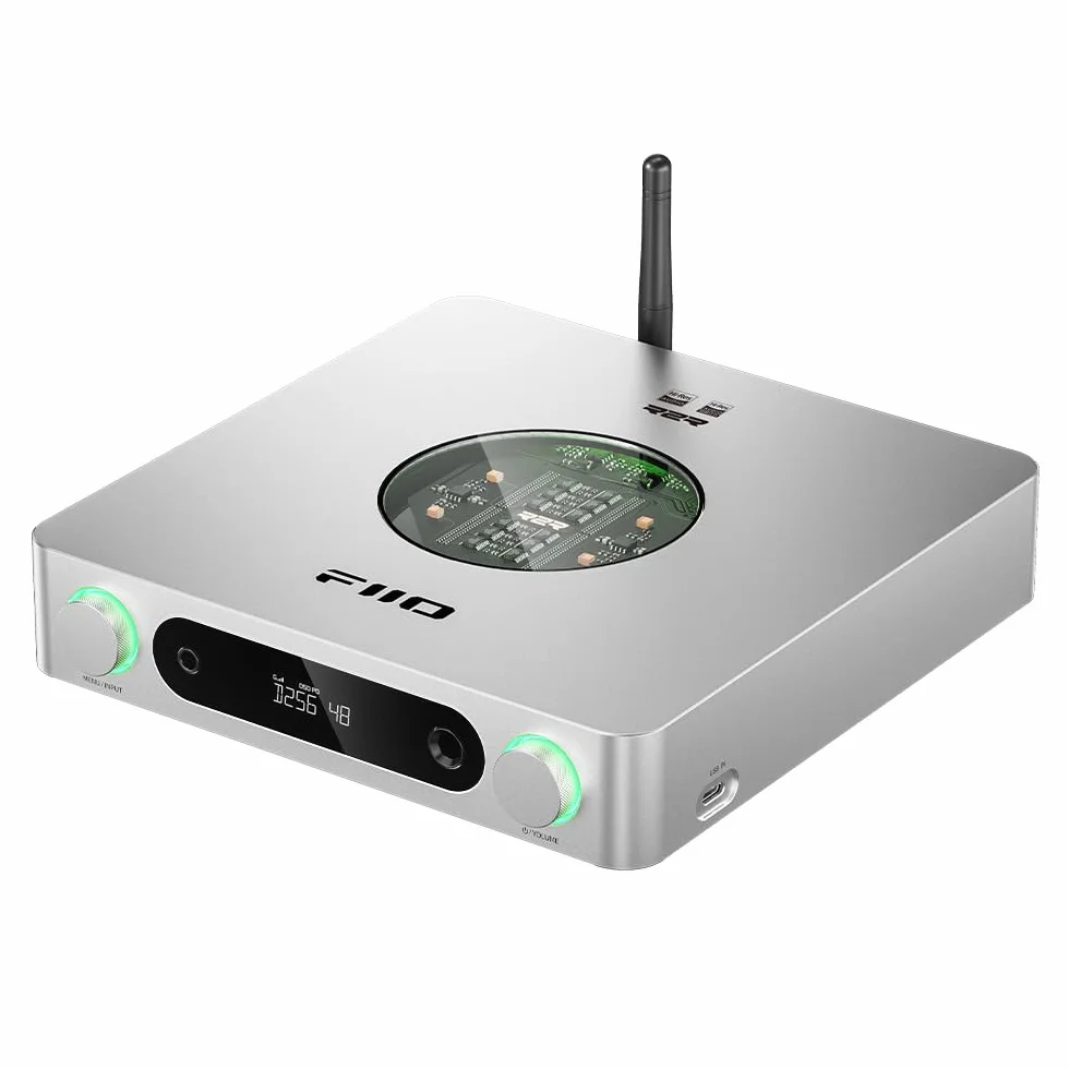 FIIO K13 Compact Desktop R2R Architektura DAC i wzmacniacz słuchawkowy (srebrny)