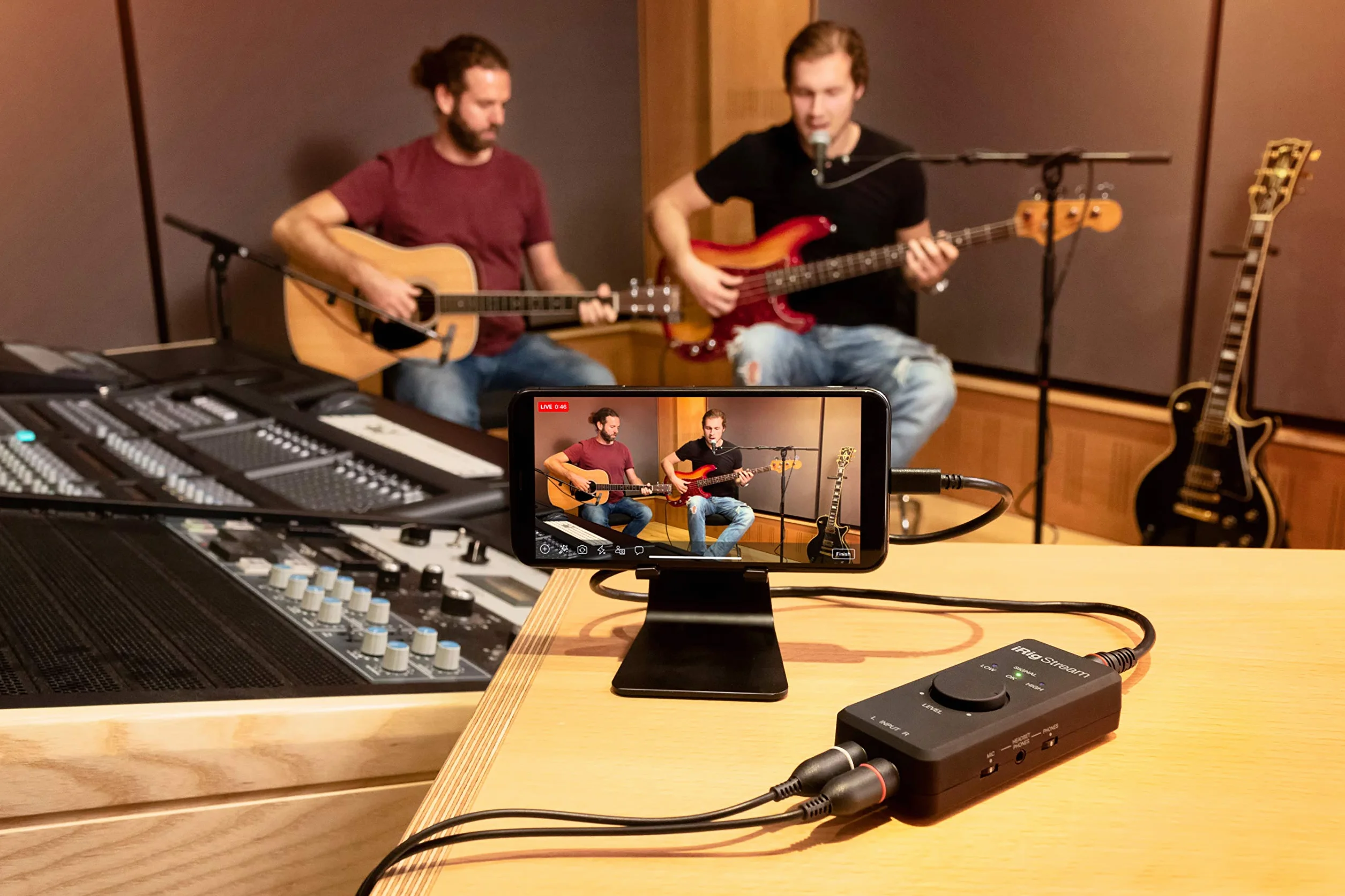 Ik Multimedia Irig Stream Interfejs Audio, Czarny, 10,41 x 2,92 x 3,18 cm