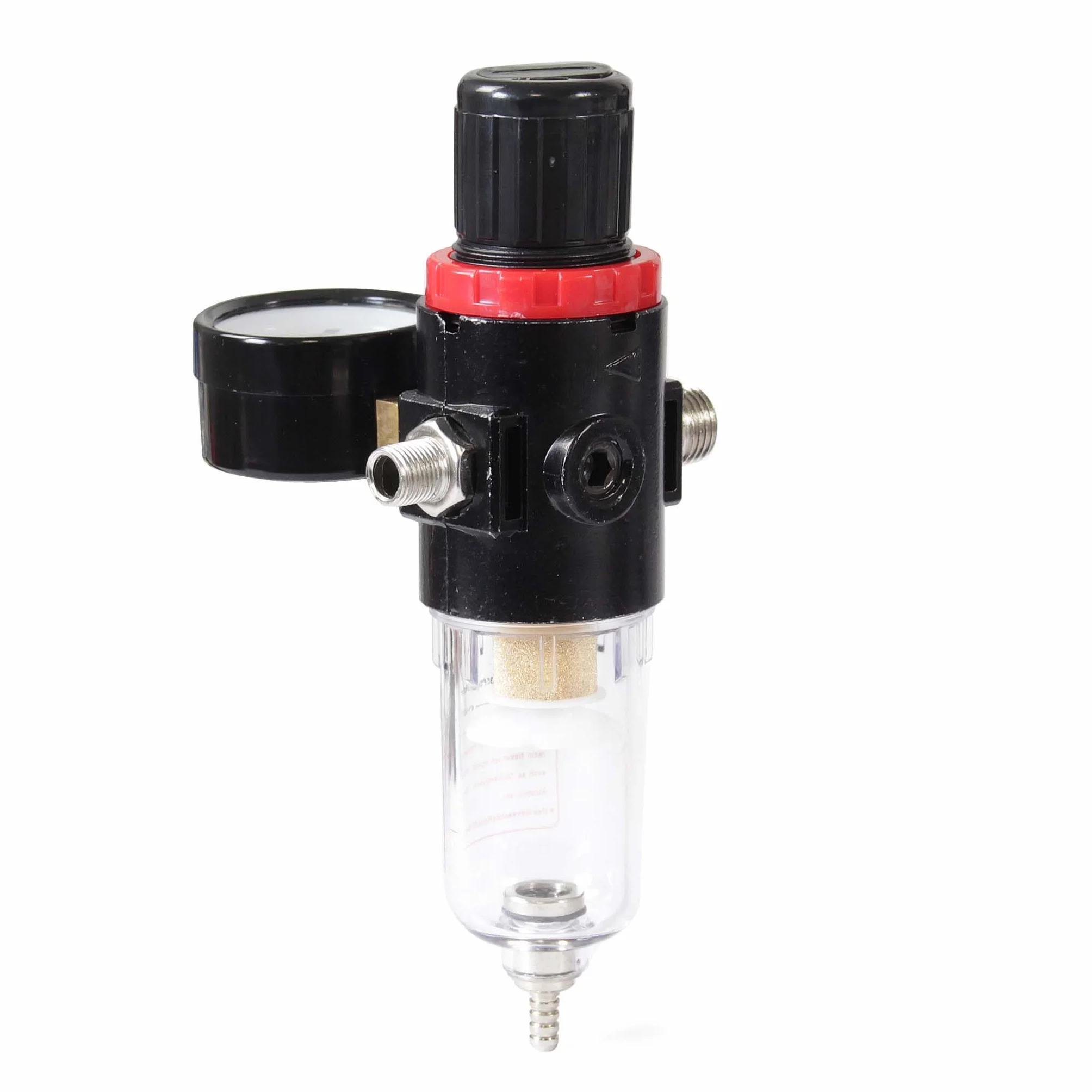 Akcesoria do aerografu – regulator ciśnienia filtr separator wody 7bar 9,51mm 12,91mm kompresora