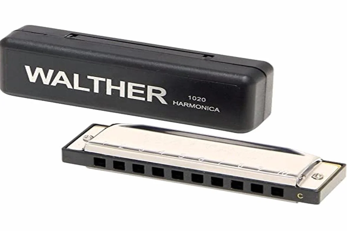 GEWA Harmonijka Walther C-Dur model Richter 20 Stimmen, C-dur, plastik, brązowa