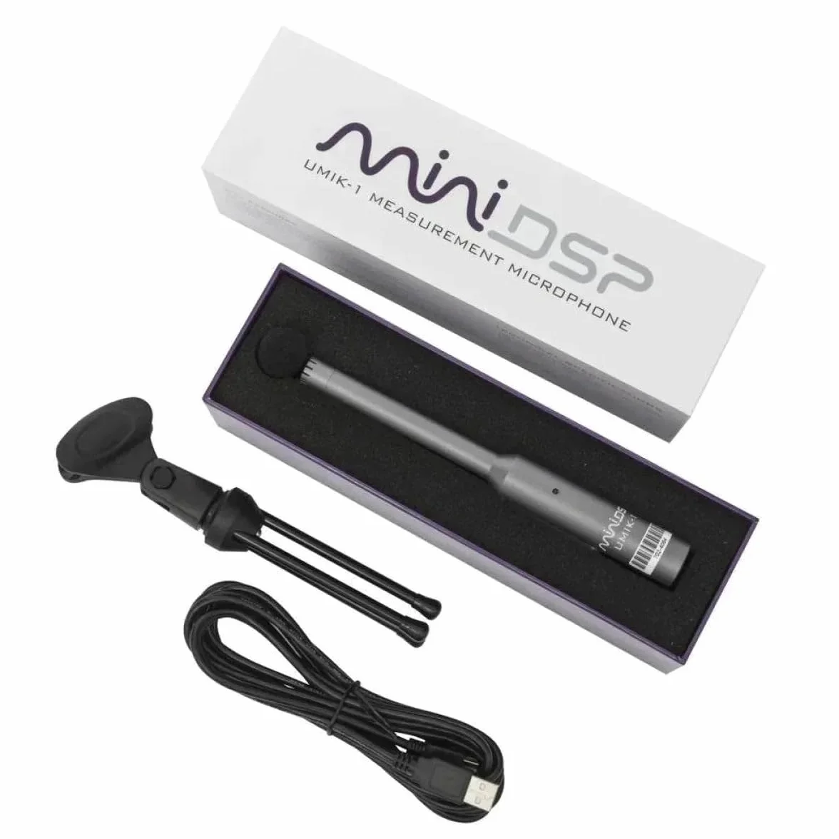 miniDSP UMIK-1 wielokierunkowy mikrofon pomiarowy USB kalibrowany