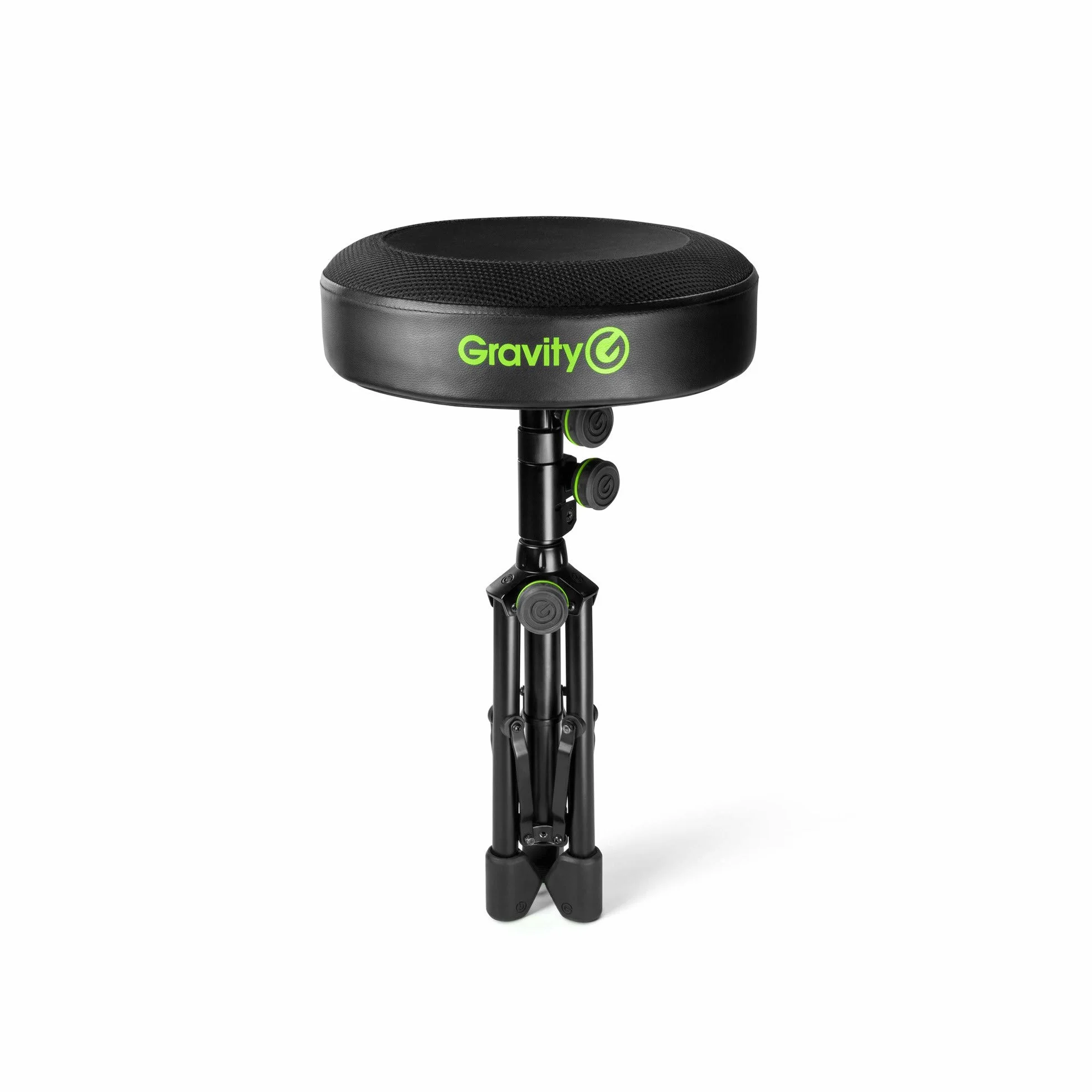Gravity FD SEAT 1 – okrągły taboret muzyczny, składany, z regulacją wysokości