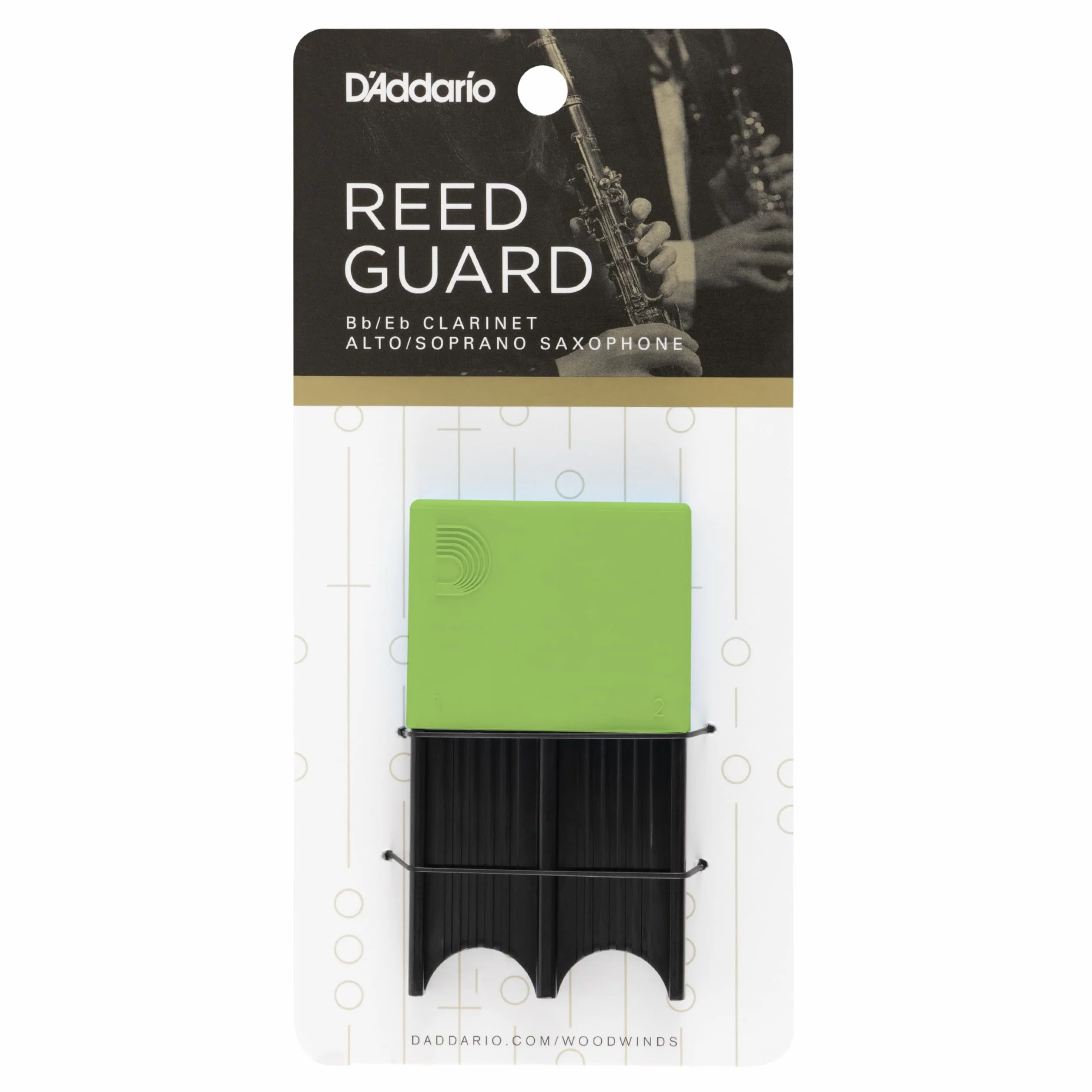 D'Addario Reed Guard small green - Akcesorium do instrumentów dętych