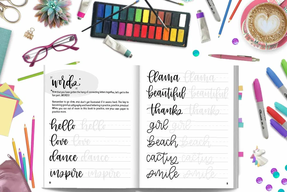 The Beginner's Guide to Modern Calligraphy and Hand Lettering for Kids