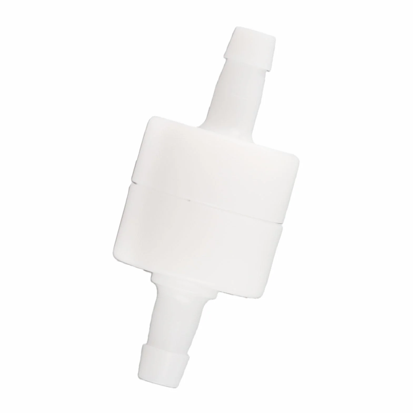 Hilitand Plastikowy zawór zwrotny 6 mm Jednokierunkowy zawór zwrotny do wody, paliwa, cieczy, powietrza (6 mm)