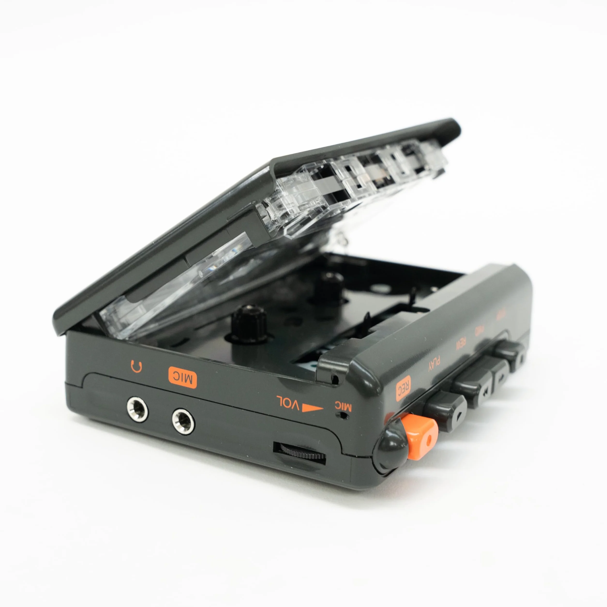 Odtwarzacz kasetowy - Przenośny odtwarzacz kaset audio do odtwarzania i nagrywania - B-1000EW