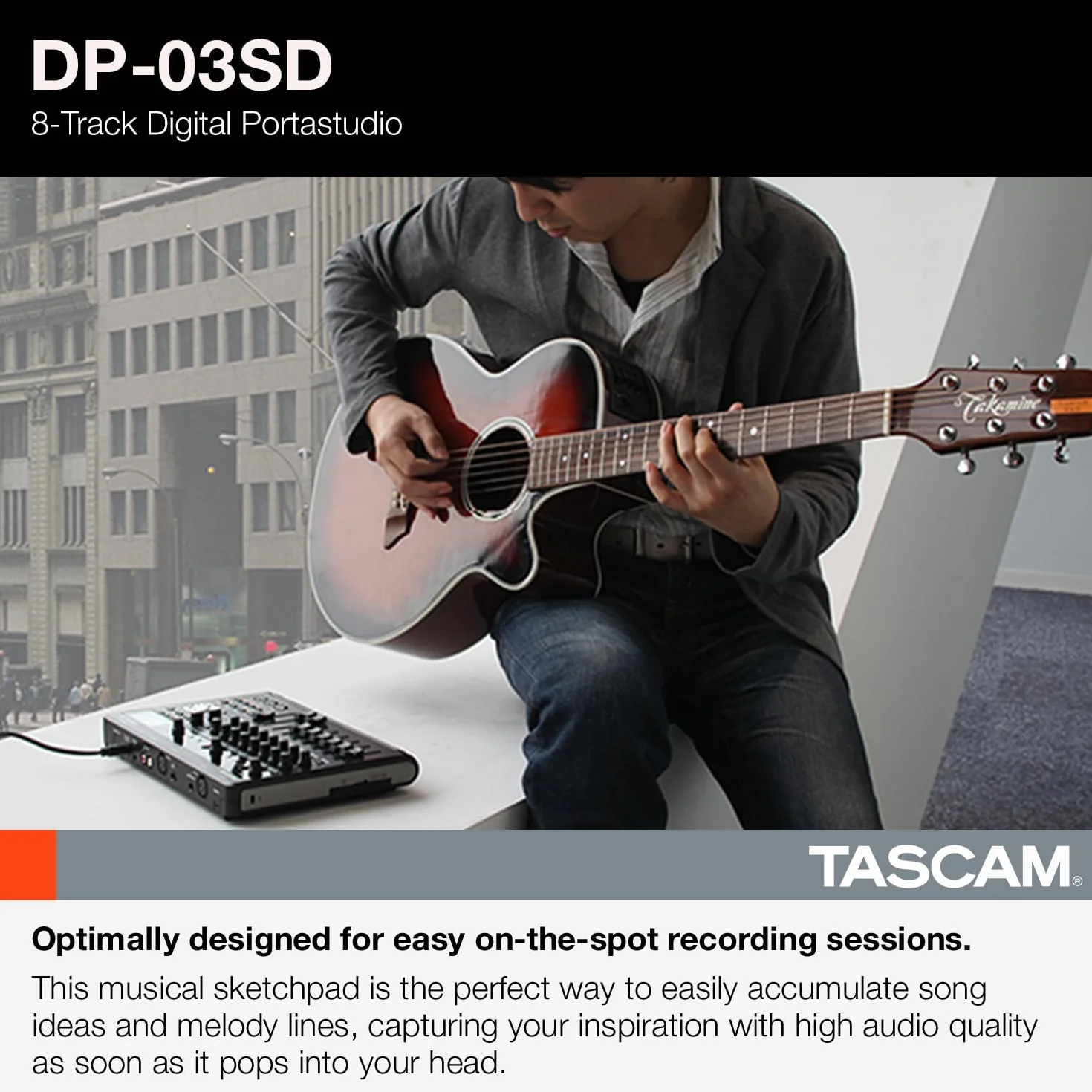 Tascam DP-03SD Portastudio Recorder