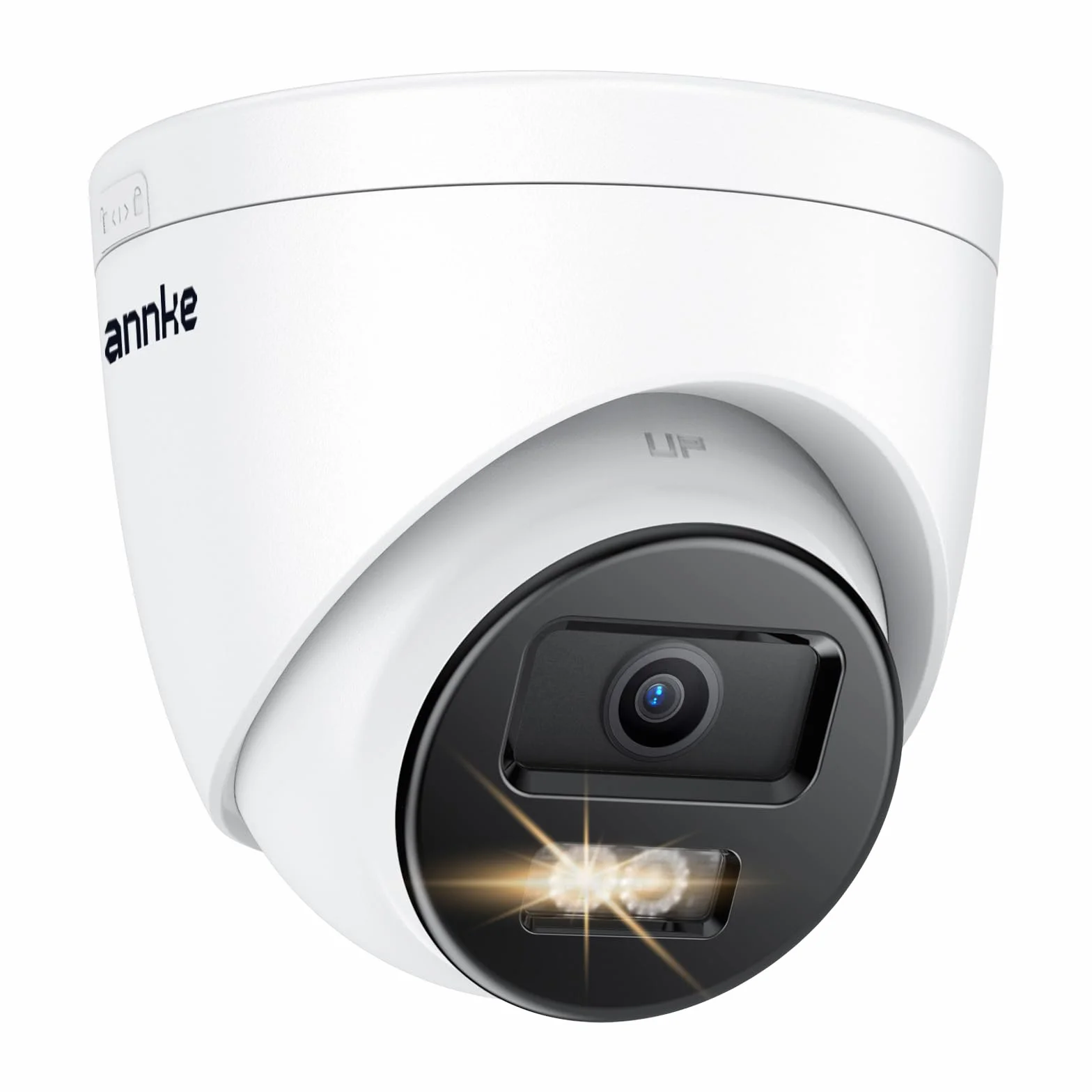 ANNKE 12 MP IP PoE kamera do monitoringu zewnętrznego, kamera zewnętrzna z funkcją rozpoznawania osób i pojazdów, kolorowe widzenie nocne 30 m, H.265+, IP67, 24/7 nadzór wideo, gniazdo na kartę SD do