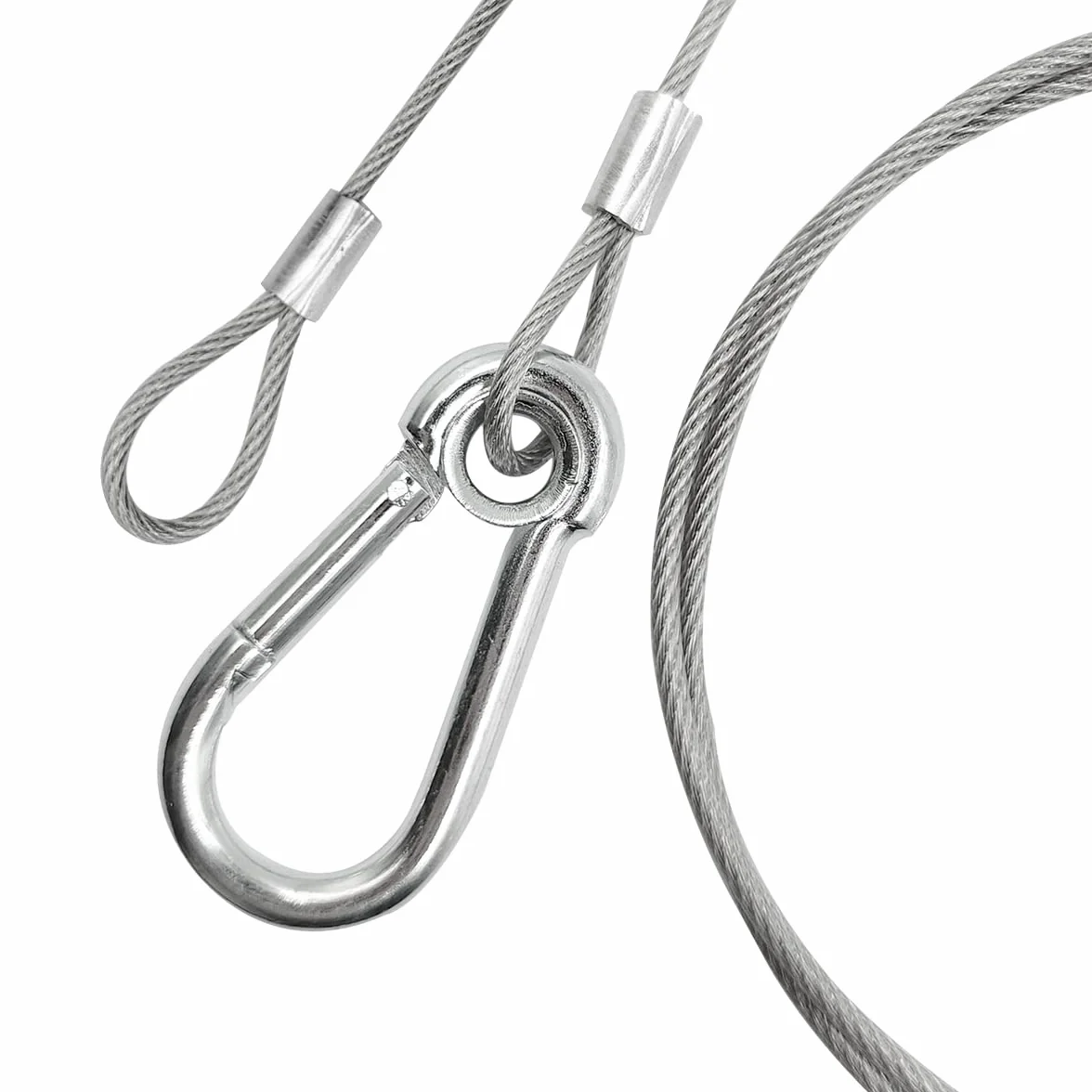 6 Sztuk Kable Bezpieczeństwa, YuCool 20inch/50cm Ze Stali Nierdzewnej Etap Światła Przewody Bezpieczeństwa Ze Stali Nierdzewnej Liny Bezpieczeństwa dla DJ Stage Oświetlenie Par Światło Głowy Ruchu Światła