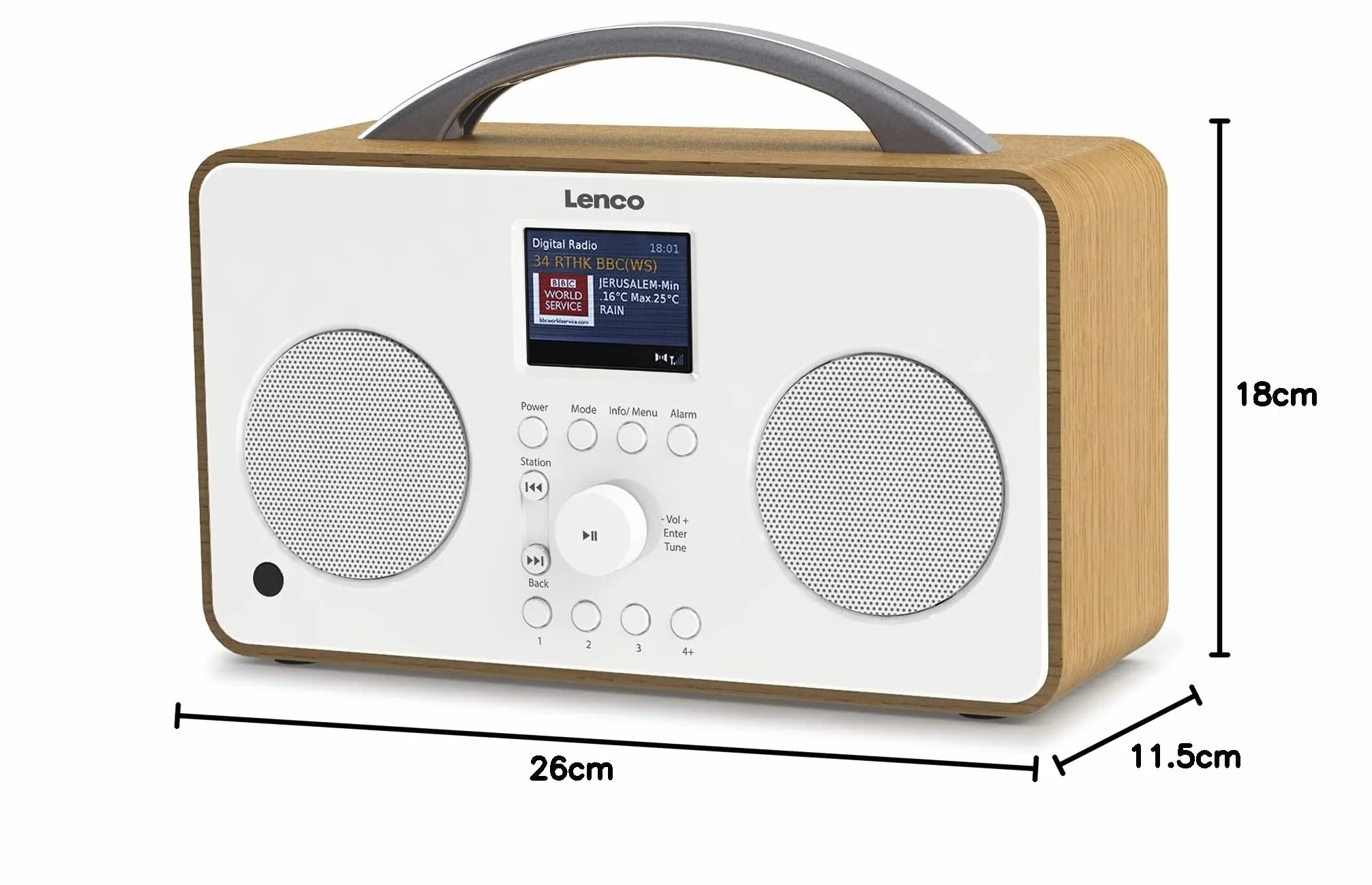 Lenco PIR-645 Biały