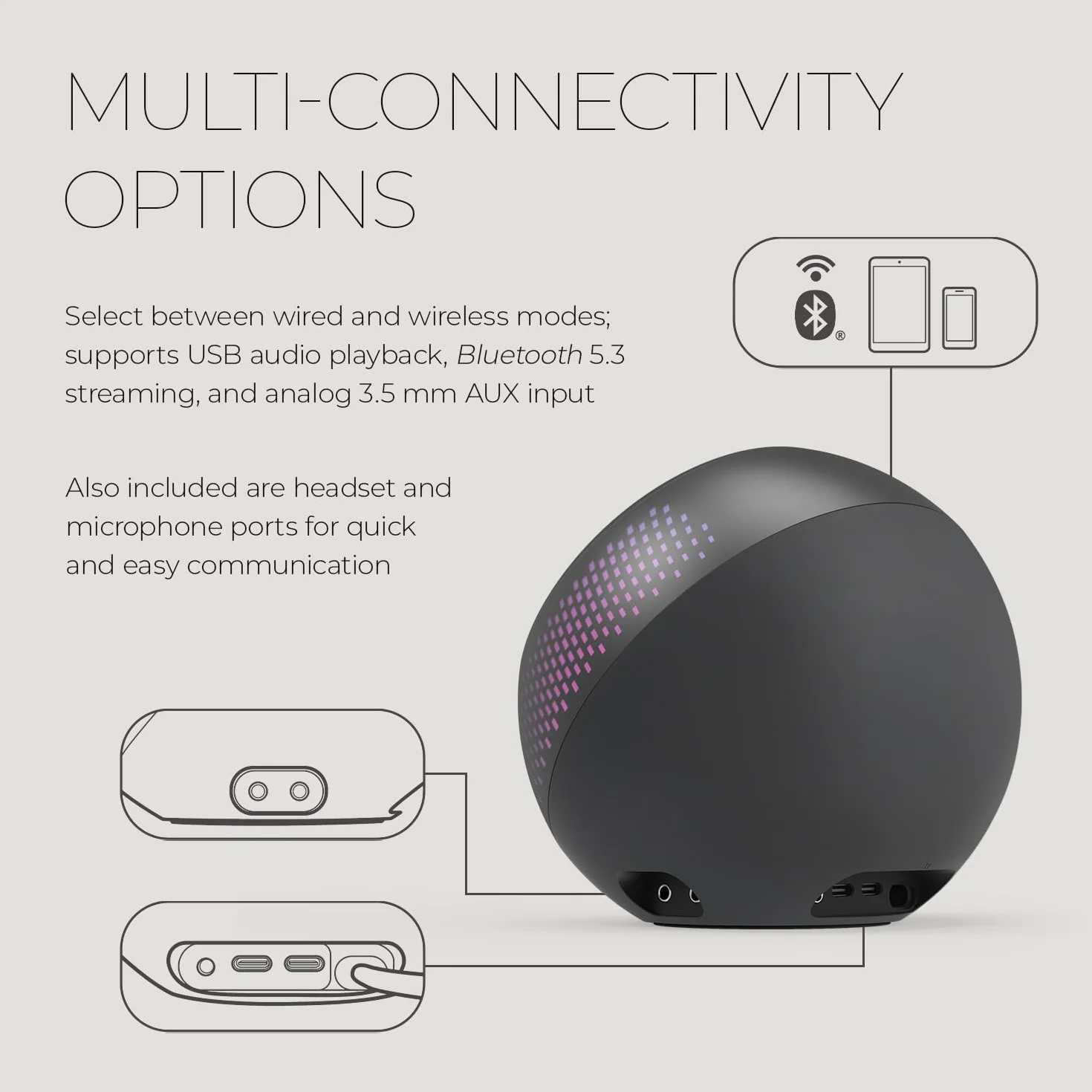 Creative Pebble X Plus – system głośników – do komputera – 2,1-kanałowy – bezprzewodowy – Bluetooth – 15 W (łącznie) – czarny (51MF0495AA000)