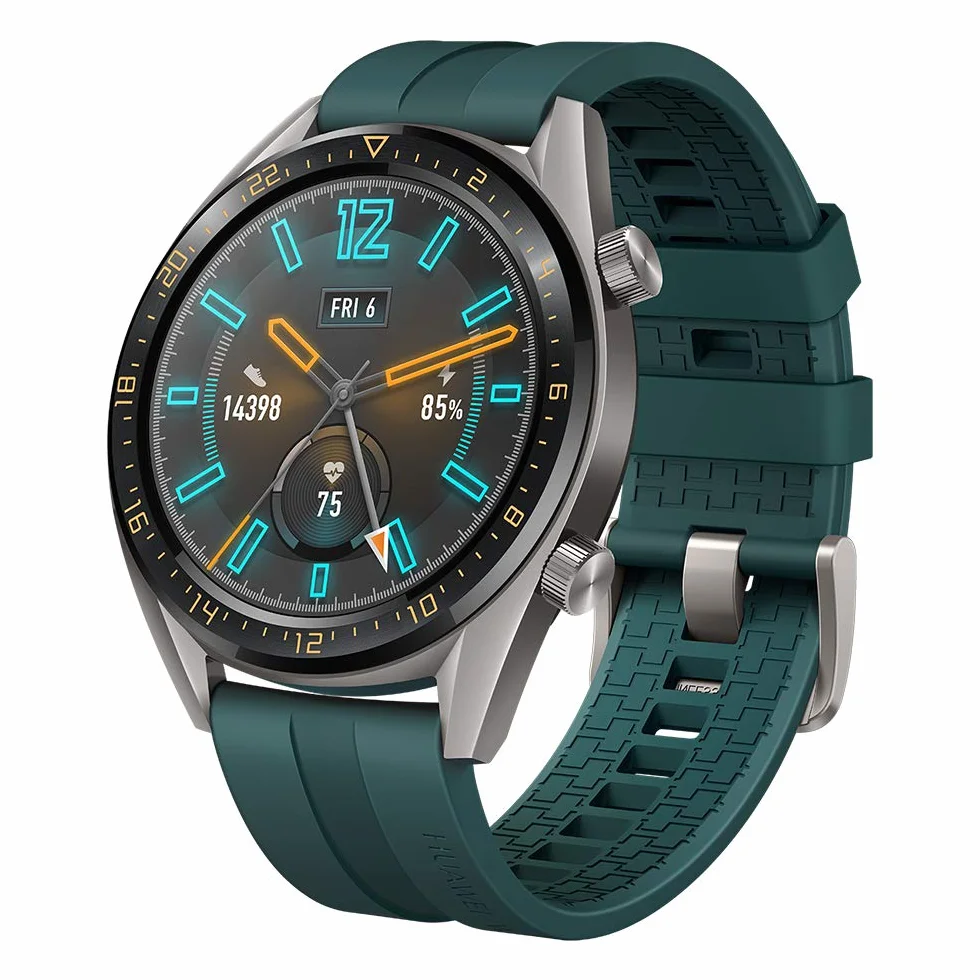 HUAWEI Watch GT Active 55023801 Smartwatch, 46mm, Ciemnozielony/Czarny