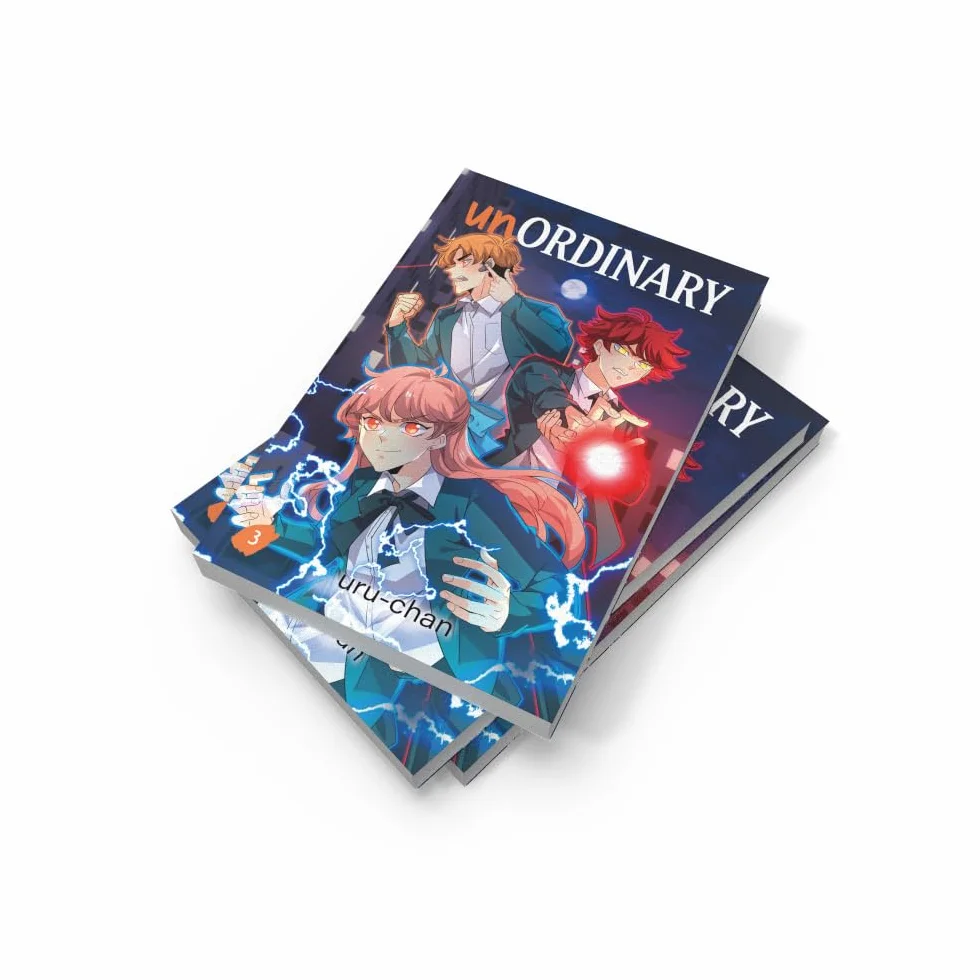 unOrdinary book 3: New for 2025, the third book of Webtoon’s biggest and most popular action-packed supernatural manga YA web comics!