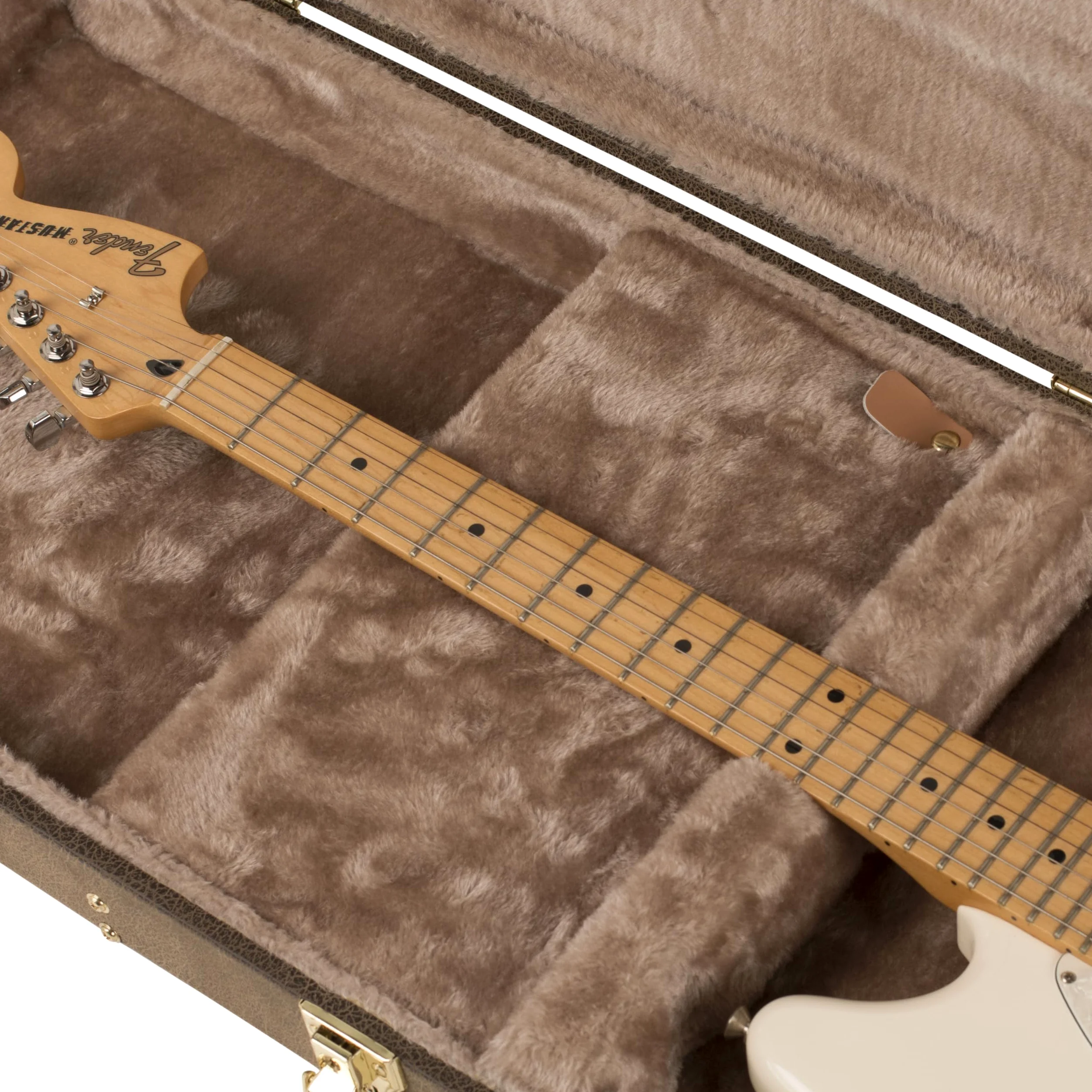Gator Cases Deluxe walizka na gitarę standardową elektryczną w stylu vintage, brązowa (GW-ELECT-VIN)