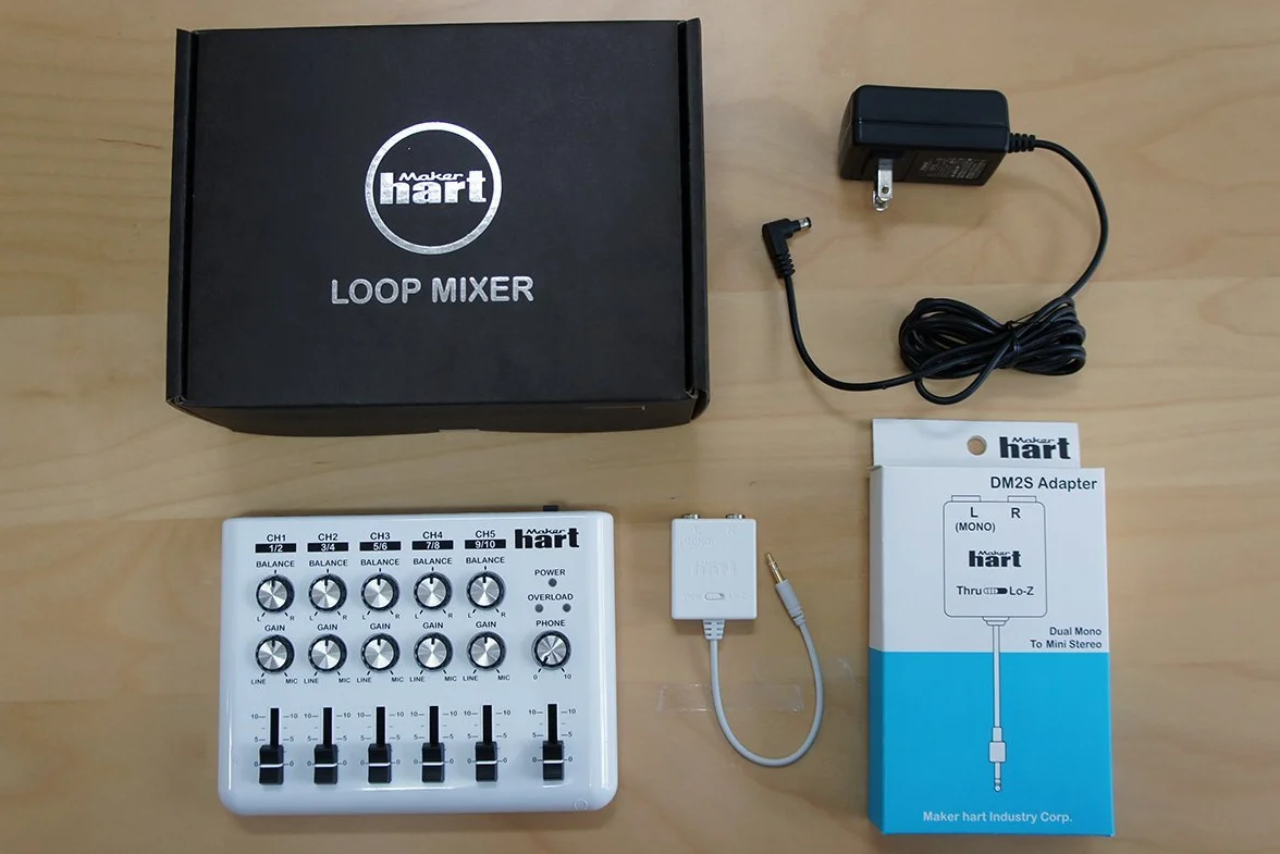 Przenośny mikser audio Loop Mixer Table 5 kanałów 3 wejścia stereo 3,5 mm 3 wyjścia słuchawki system dźwiękowy nagrywanie adapter mono/stereo