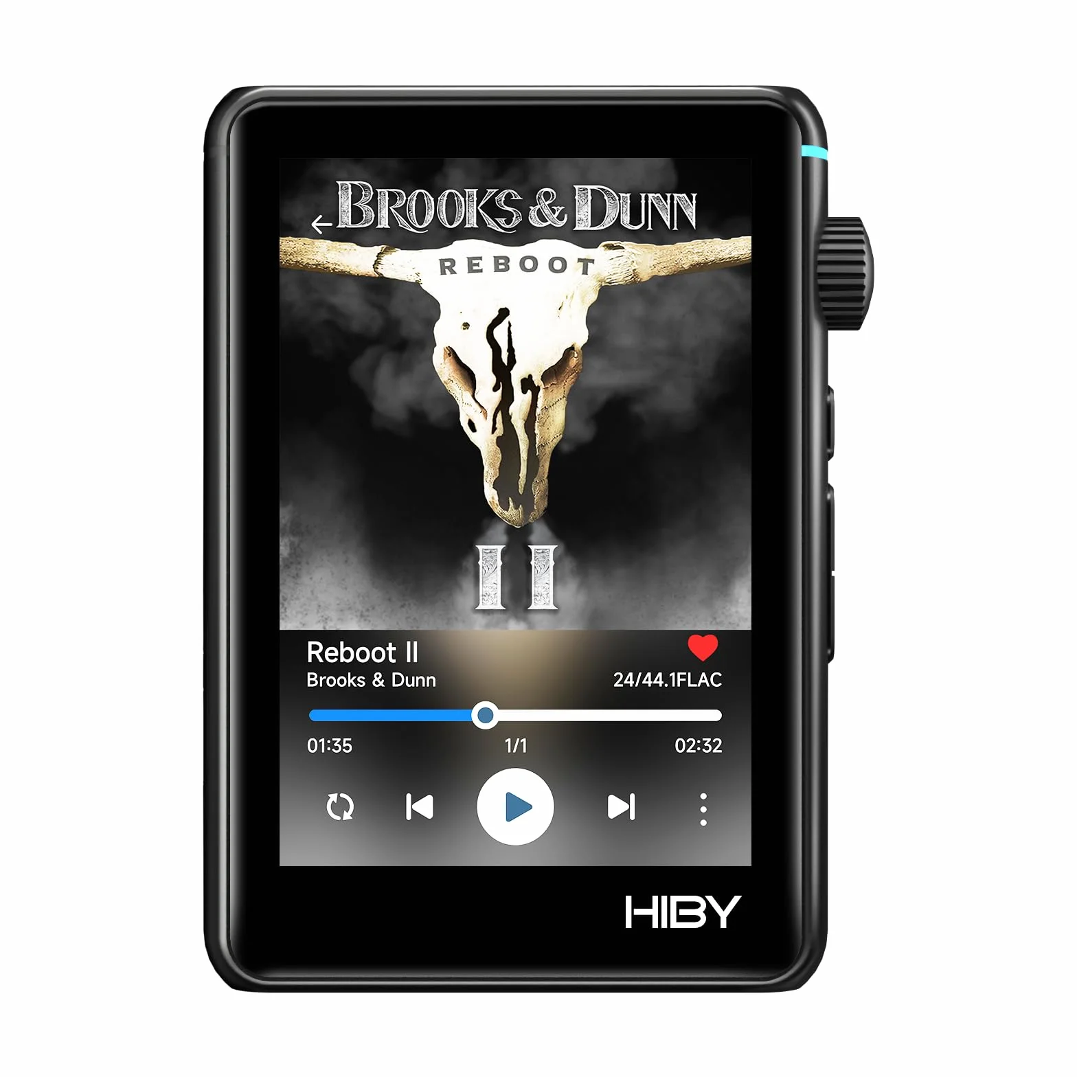 HiBy R3 II 2025 odtwarzacz Hi-Res Audio - podwójne chipy DAC, dekodowanie MQA, odtwarzacz Qobuz/Tidal z Bluetooth 5.1, porty 3.5mm SE/4.4mm BAL | Możliwość rozszerzenia pamięci do 2TB