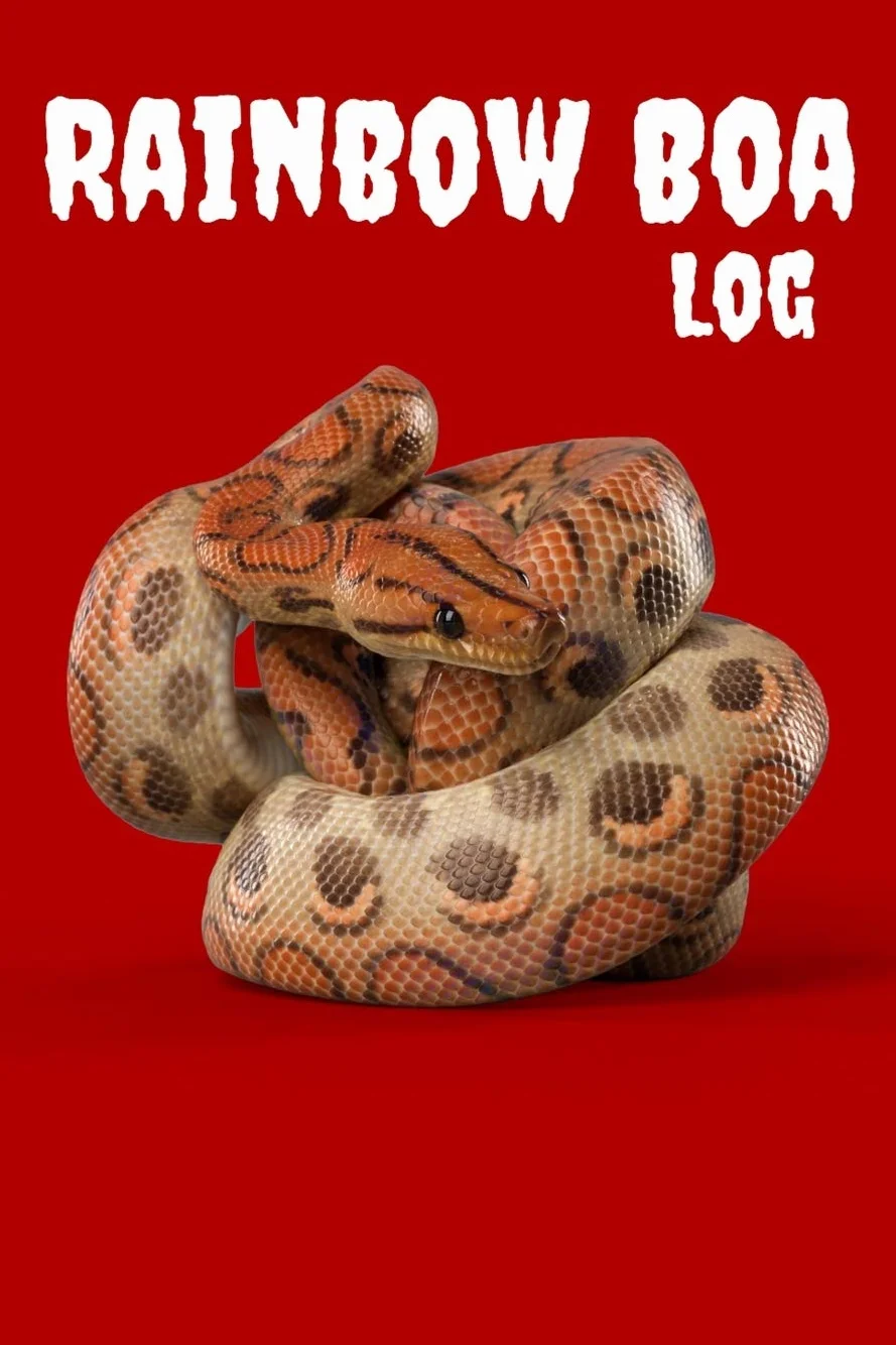 Rainbow Boa Log: Customized Easy to Use, Daily Pet Snake Accessories Care Log Book to Look After All Your Pet Snake's Needs. Great For Recording ... Tank Temperature, and Equipment Maintenance.
