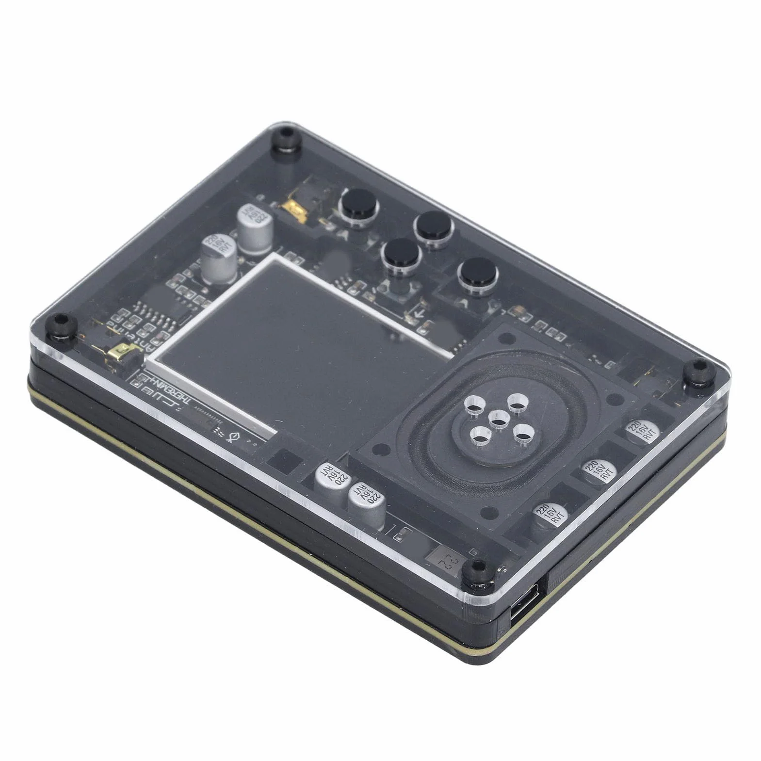 Interfejs Typu C Theremin Instrument, Mini Theremin 70 Tonów 20 Instrumentów Obudowa ABS Elektroniczny Instrument Muzyczny